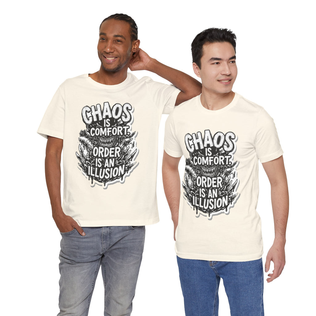 DIY apparel | Chaos Is Comfort Tee — Graphic Quote T-Shirt