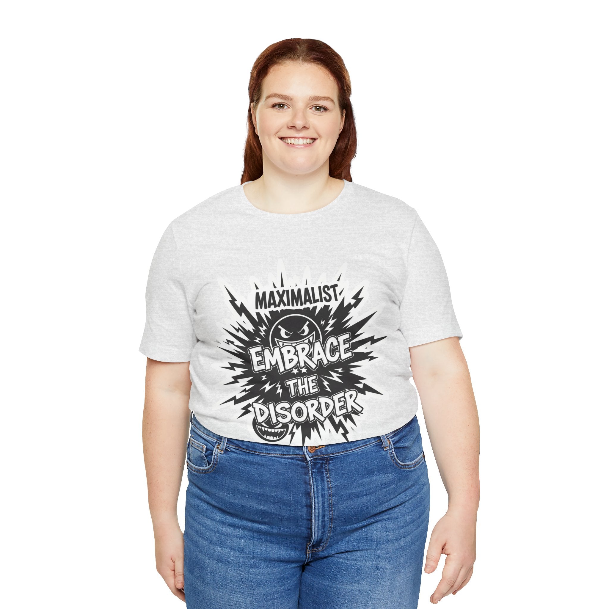 DIY Apparel | Embrace the Disorder T‑Shirt — Bold Maximalist Graphic Tee
