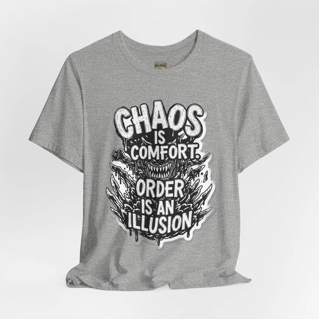 DIY apparel | Chaos Is Comfort Tee — Graphic Quote T-Shirt