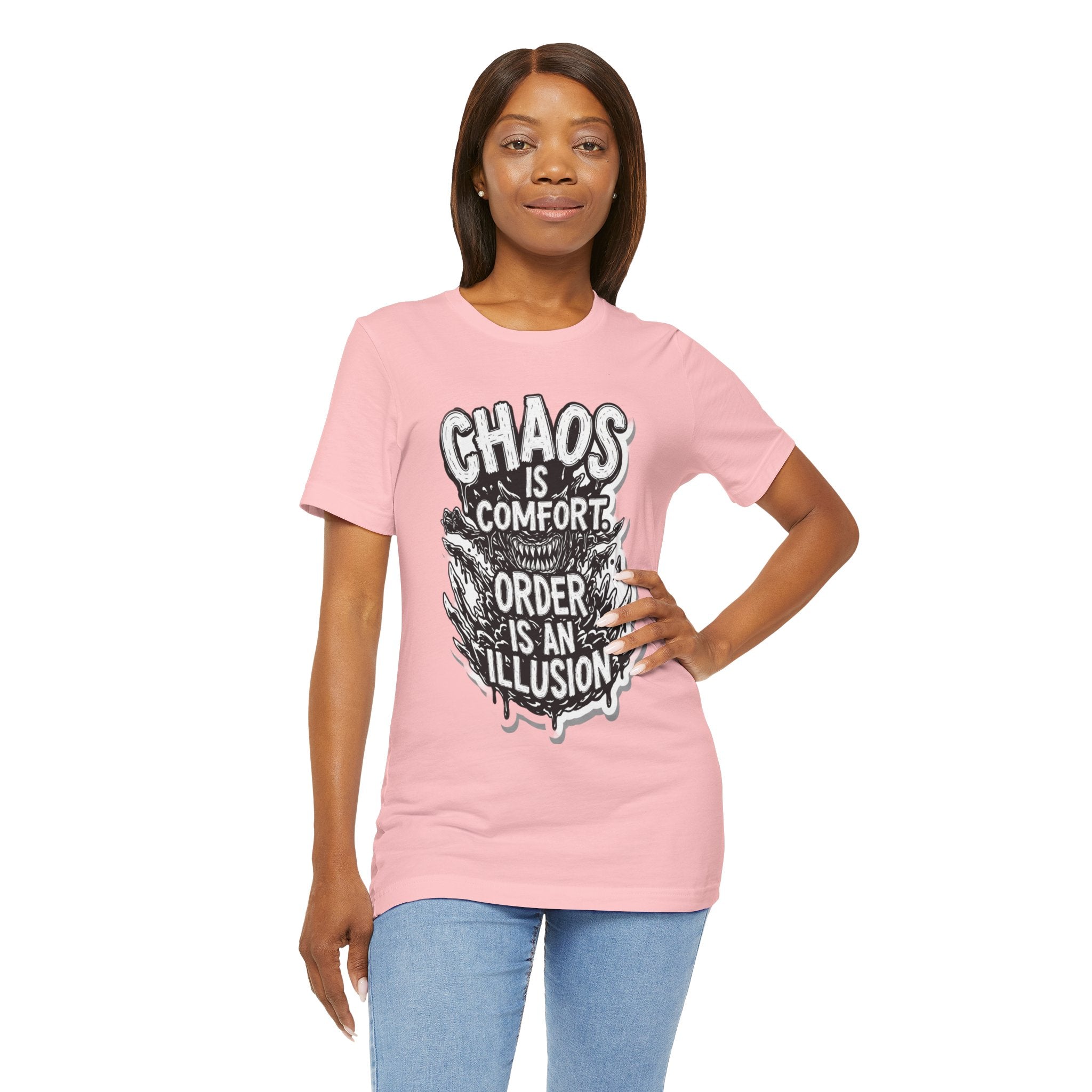DIY apparel | Chaos Is Comfort Tee — Graphic Quote T-Shirt