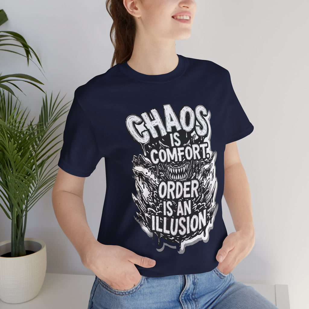 DIY apparel | Chaos Is Comfort Tee — Graphic Quote T-Shirt