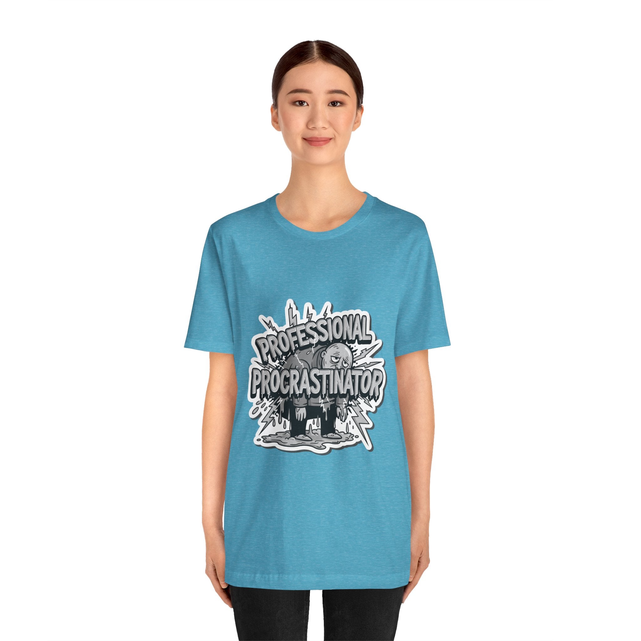 DIY Apparel | Professional Procrastinator T-Shirt — Funny Graphic Tee for Students & Office Workers
