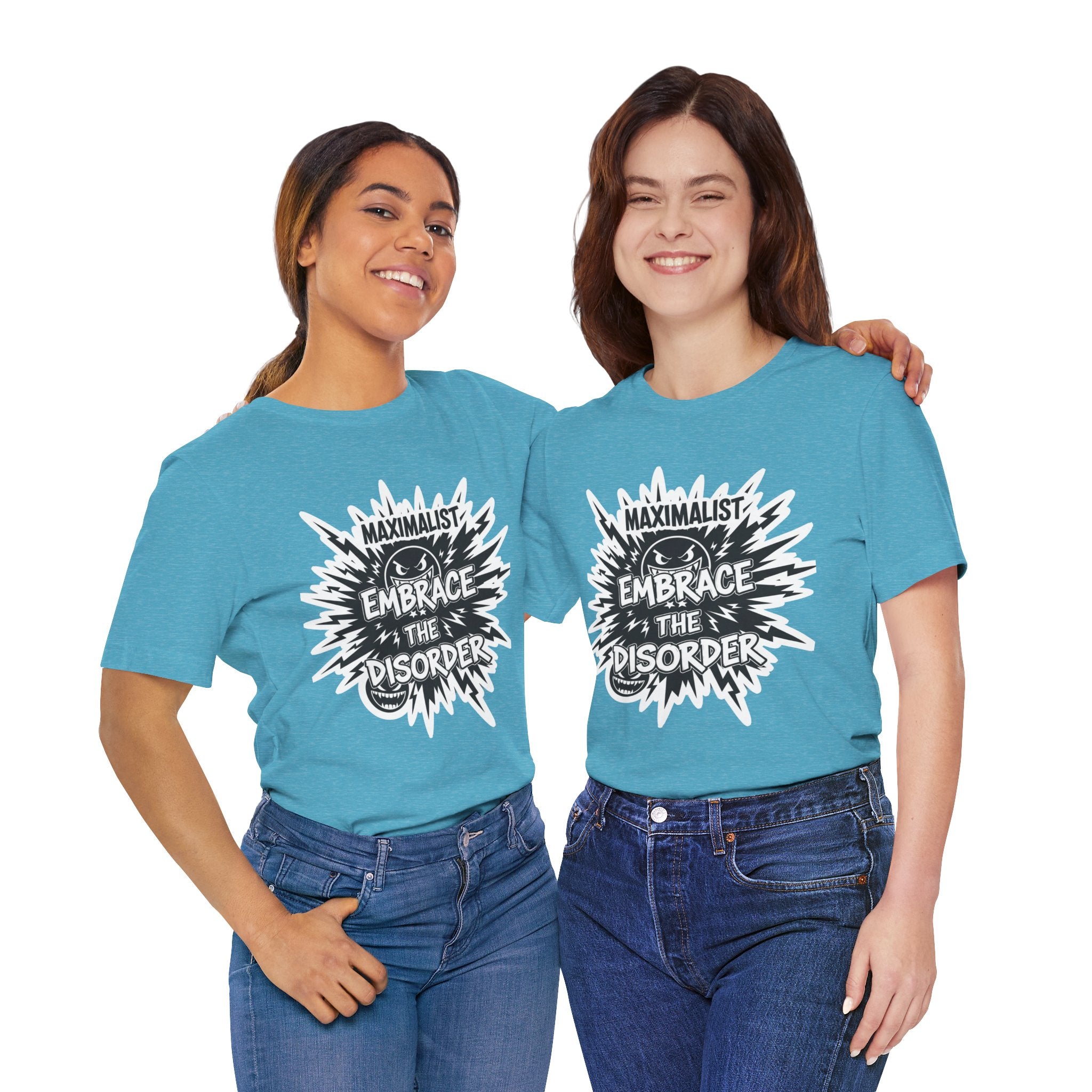 DIY Apparel | Embrace the Disorder T‑Shirt — Bold Maximalist Graphic Tee