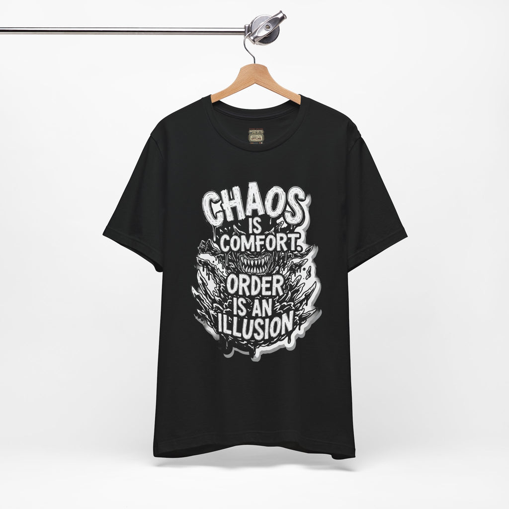 DIY apparel | Chaos Is Comfort Tee — Graphic Quote T-Shirt