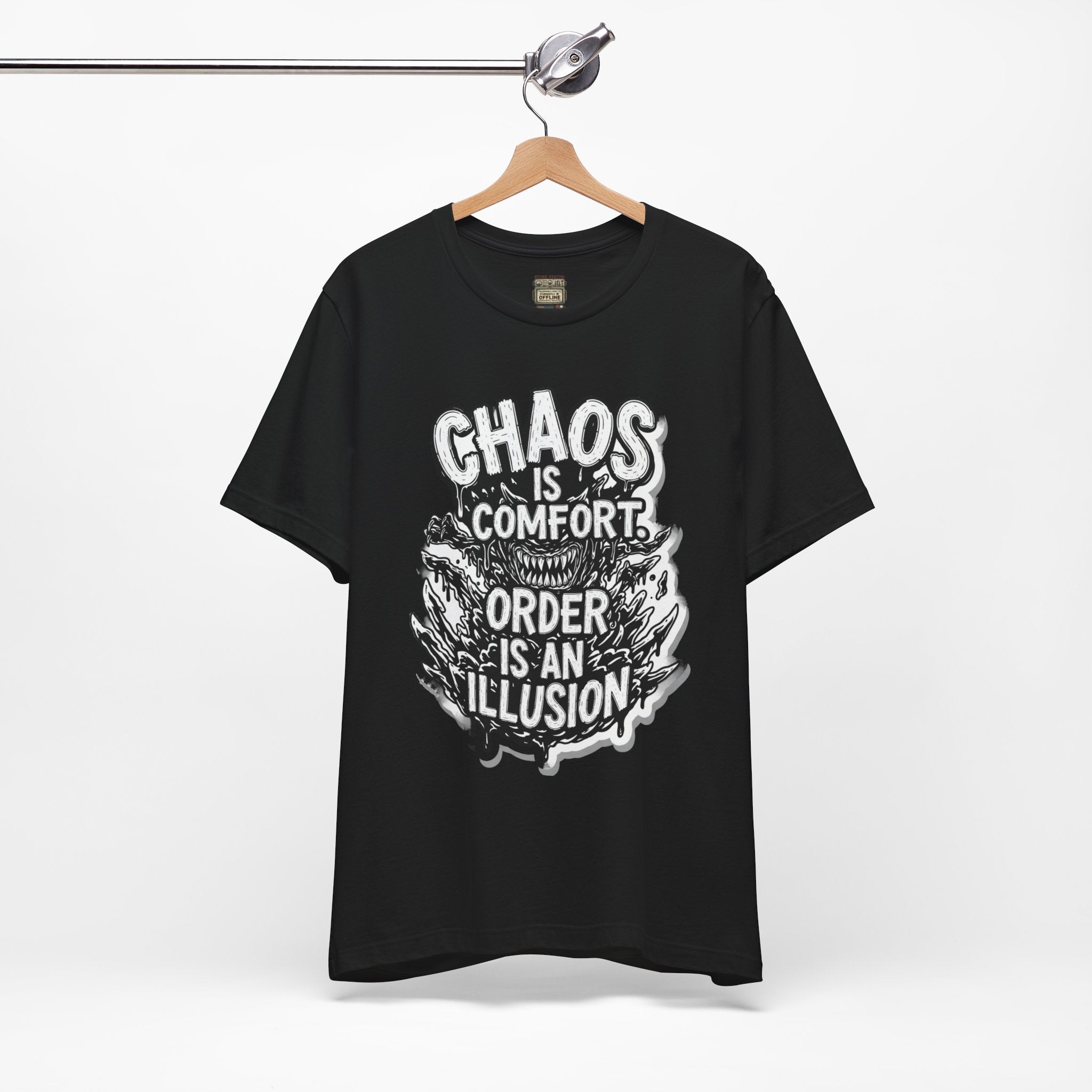 DIY apparel | Chaos Is Comfort Tee — Graphic Quote T-Shirt