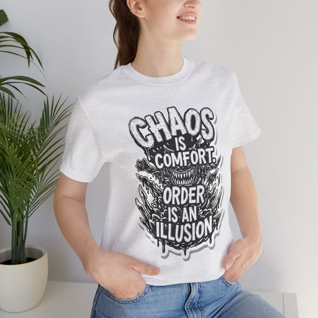DIY apparel | Chaos Is Comfort Tee — Graphic Quote T-Shirt