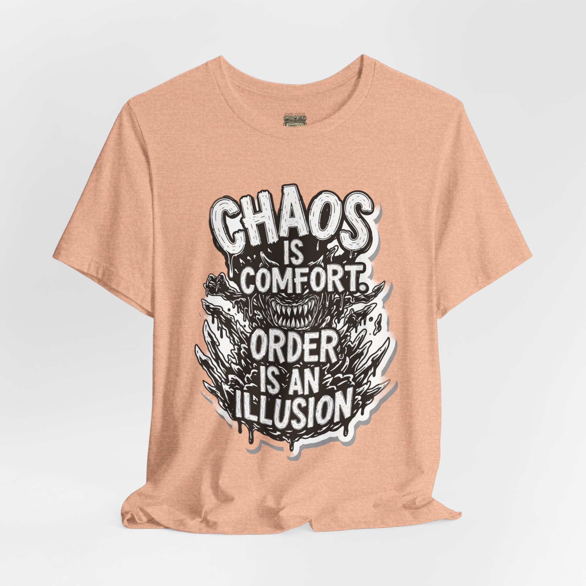 DIY apparel | Chaos Is Comfort Tee — Graphic Quote T-Shirt
