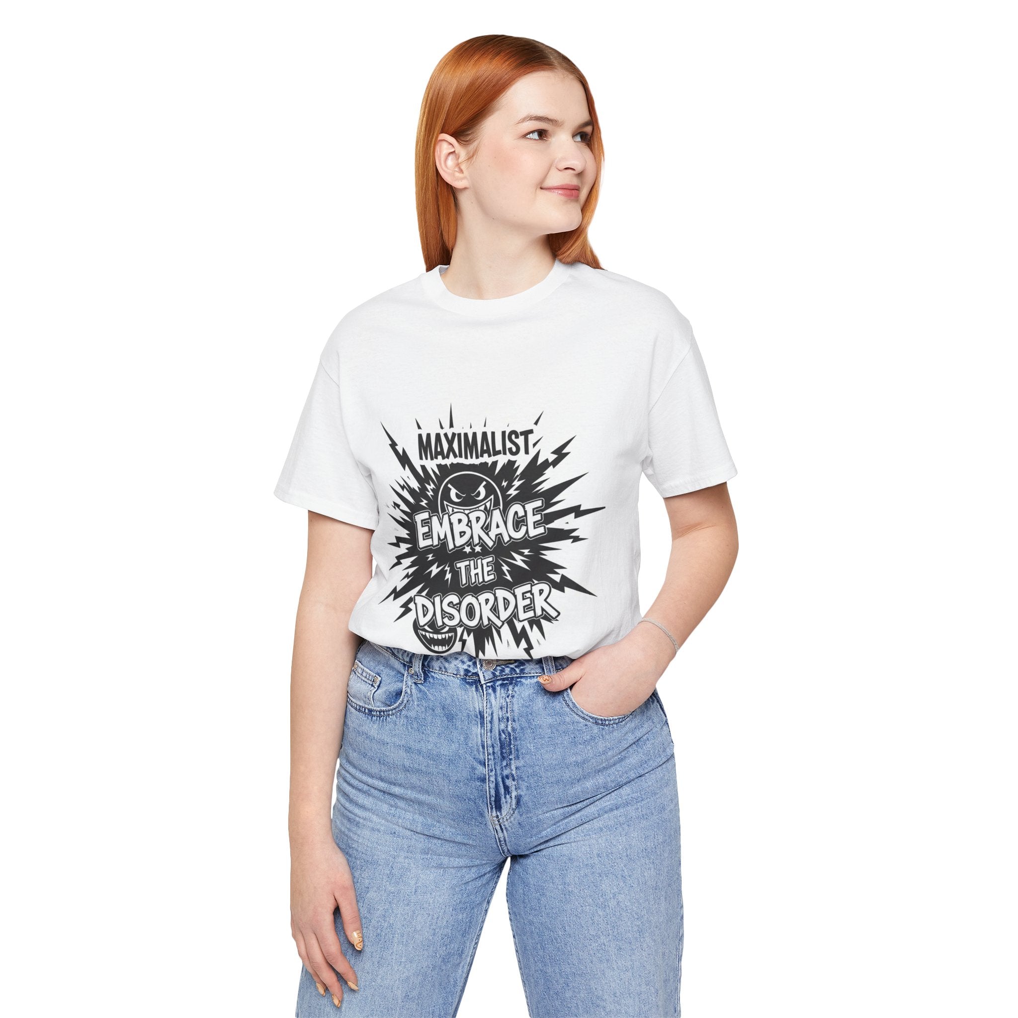 DIY Apparel | Embrace the Disorder T‑Shirt — Bold Maximalist Graphic Tee