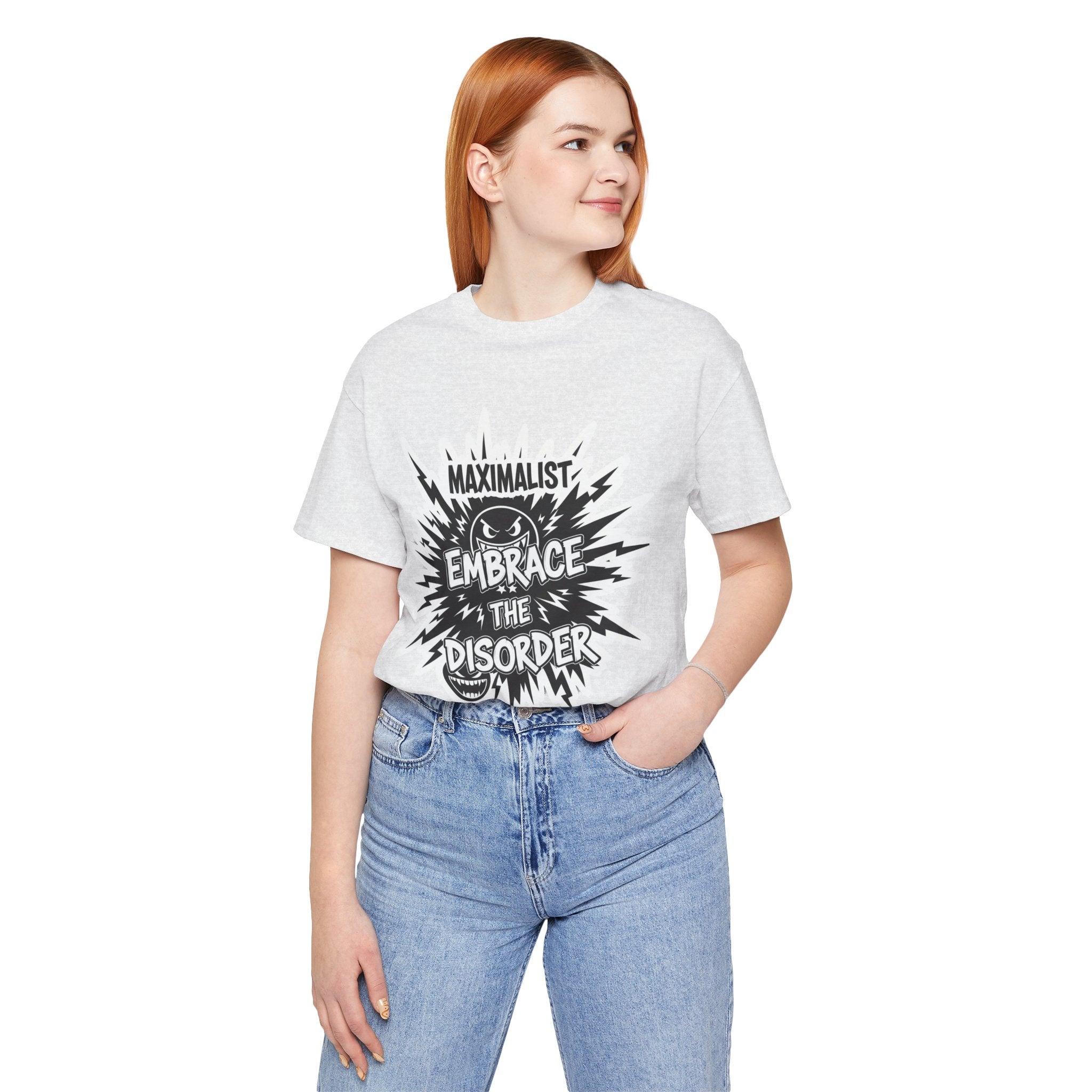 DIY Apparel | Embrace the Disorder T‑Shirt — Bold Maximalist Graphic Tee