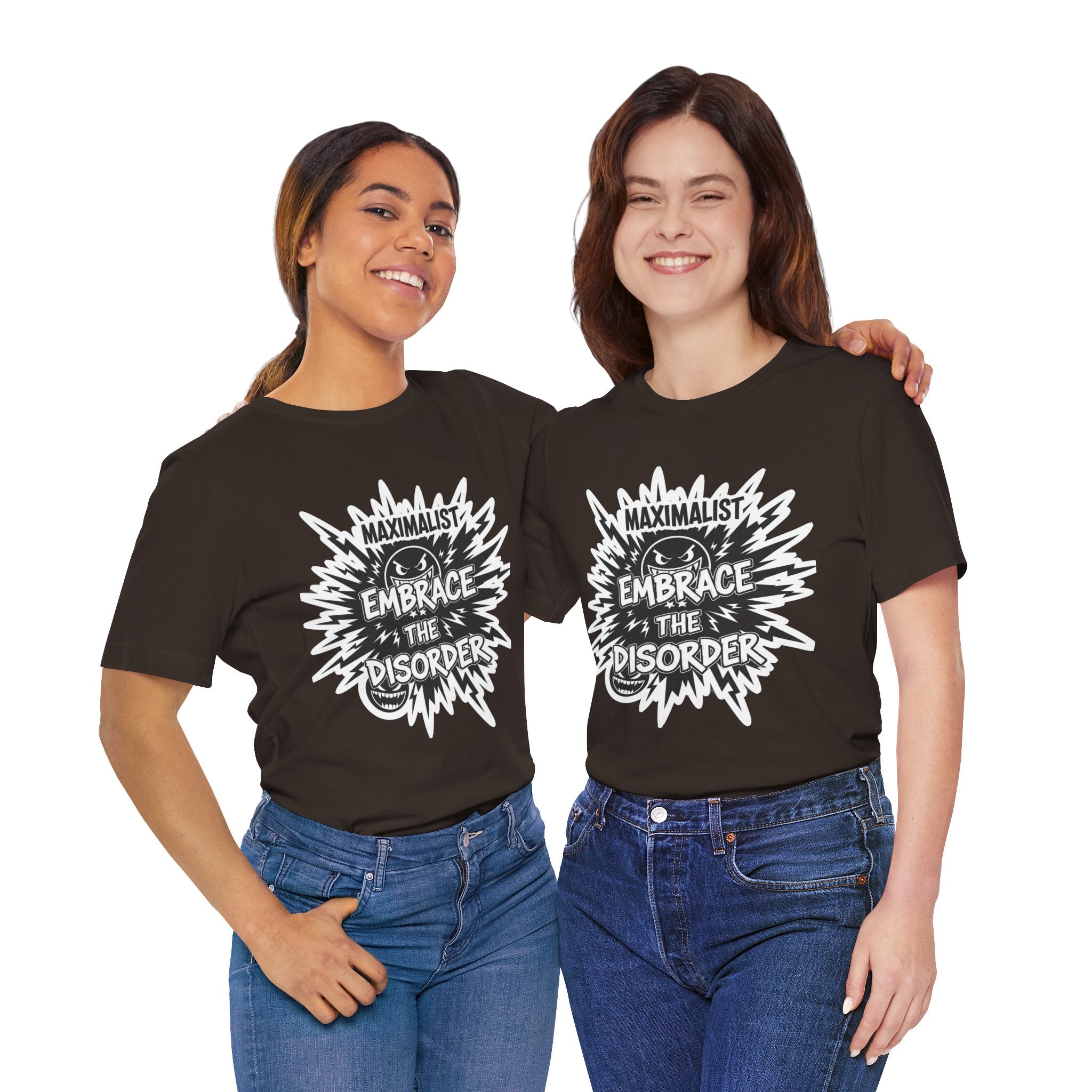 DIY Apparel | Embrace the Disorder T‑Shirt — Bold Maximalist Graphic Tee