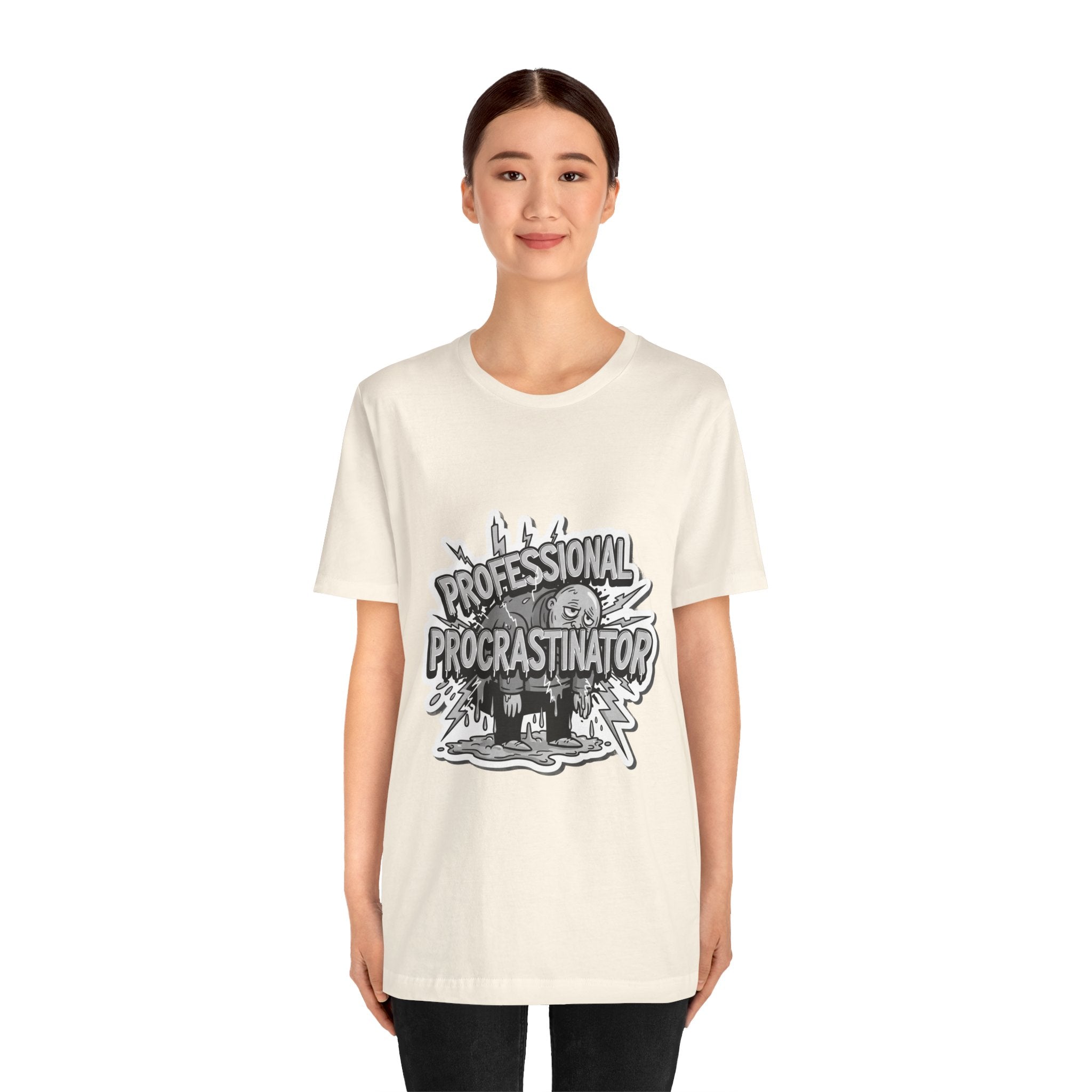 DIY Apparel | Professional Procrastinator T-Shirt — Funny Graphic Tee for Students & Office Workers