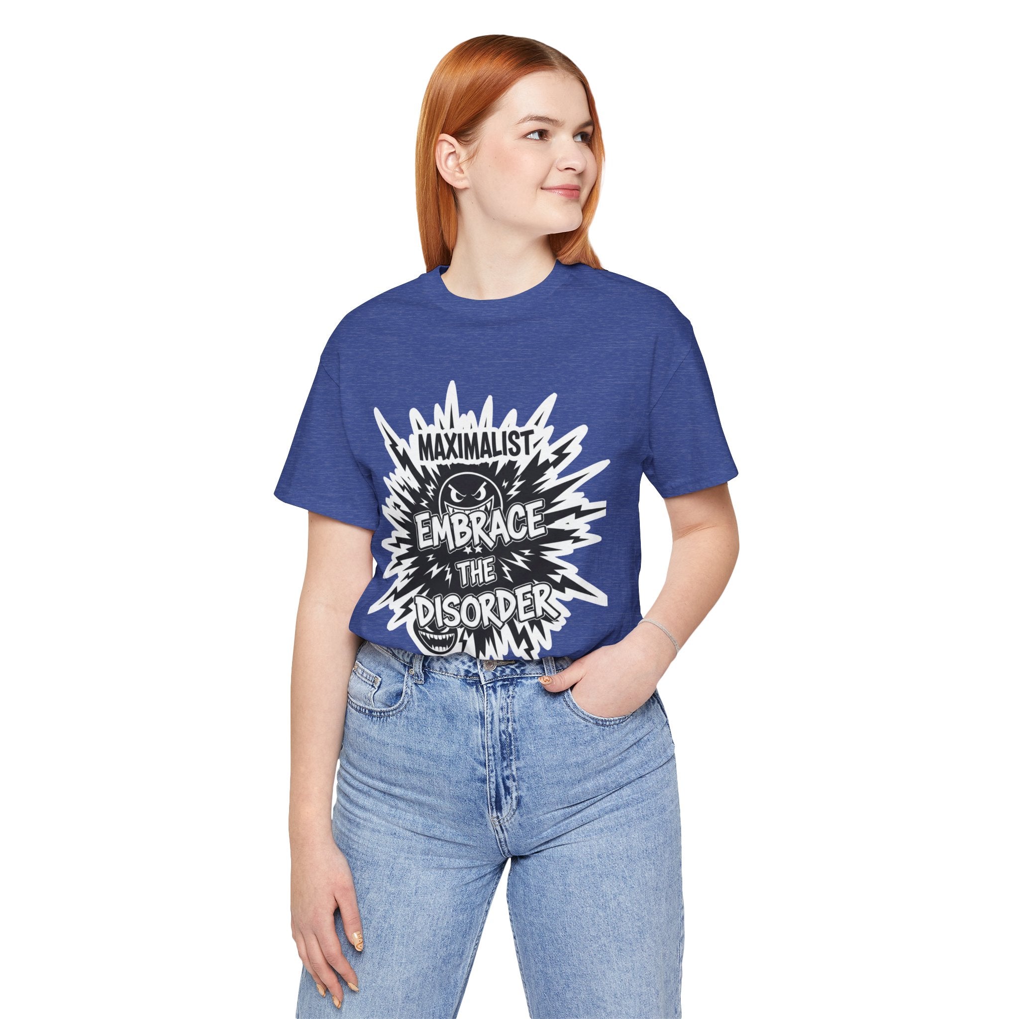 DIY Apparel | Embrace the Disorder T‑Shirt — Bold Maximalist Graphic Tee