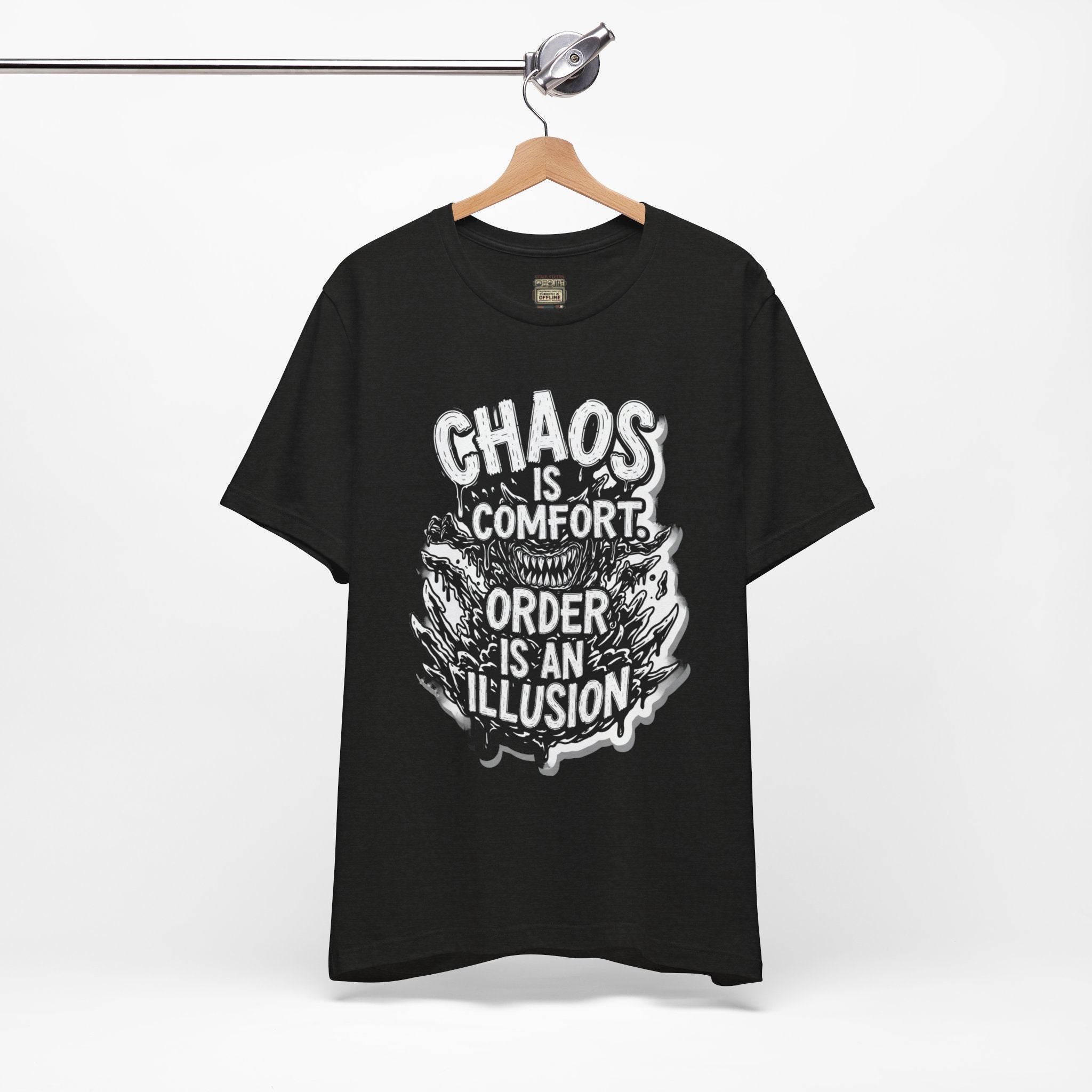 DIY apparel | Chaos Is Comfort Tee — Graphic Quote T-Shirt