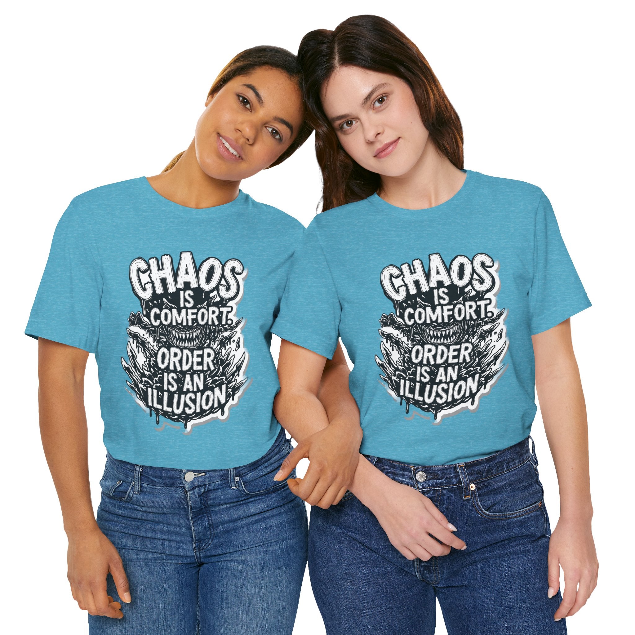 DIY apparel | Chaos Is Comfort Tee — Graphic Quote T-Shirt