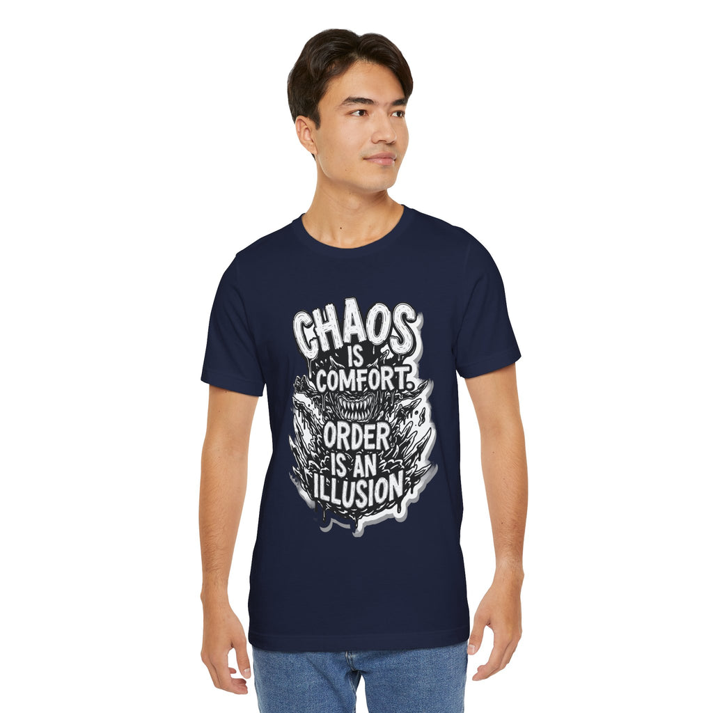 DIY apparel | Chaos Is Comfort Tee — Graphic Quote T-Shirt