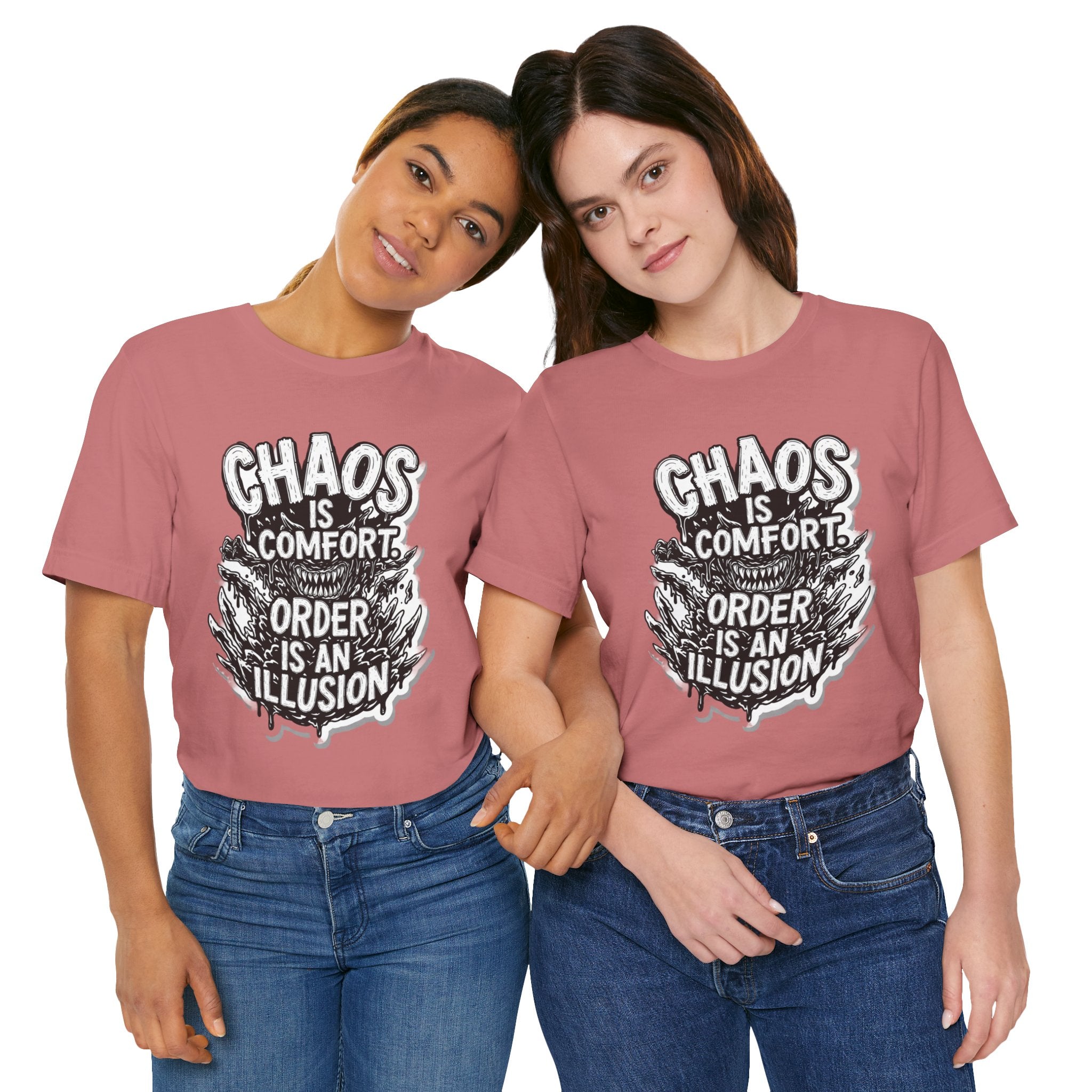 DIY apparel | Chaos Is Comfort Tee — Graphic Quote T-Shirt