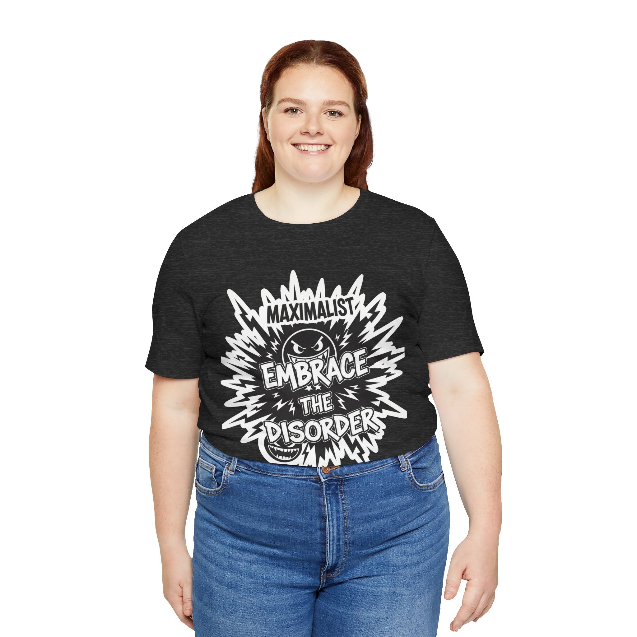 DIY Apparel | Embrace the Disorder T‑Shirt — Bold Maximalist Graphic Tee