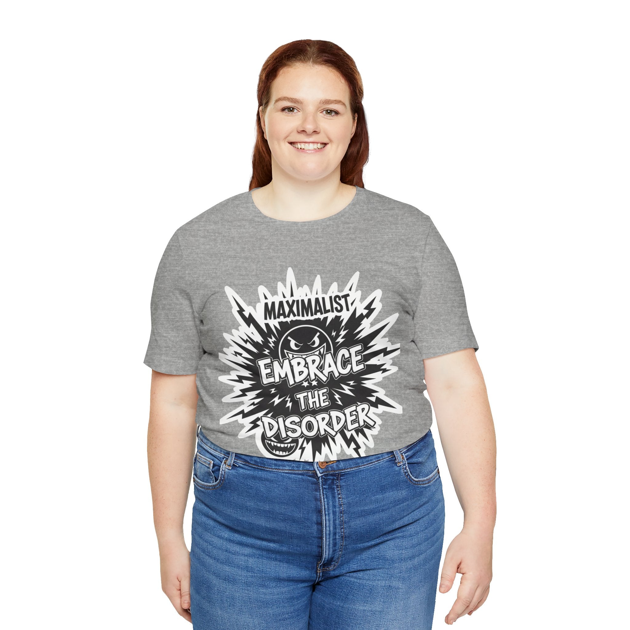 DIY Apparel | Embrace the Disorder T‑Shirt — Bold Maximalist Graphic Tee