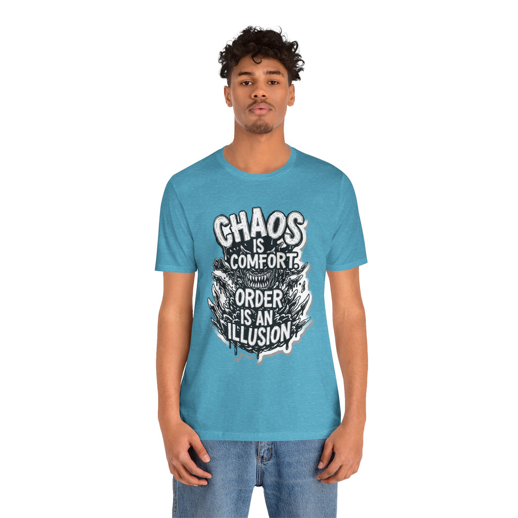 DIY apparel | Chaos Is Comfort Tee — Graphic Quote T-Shirt