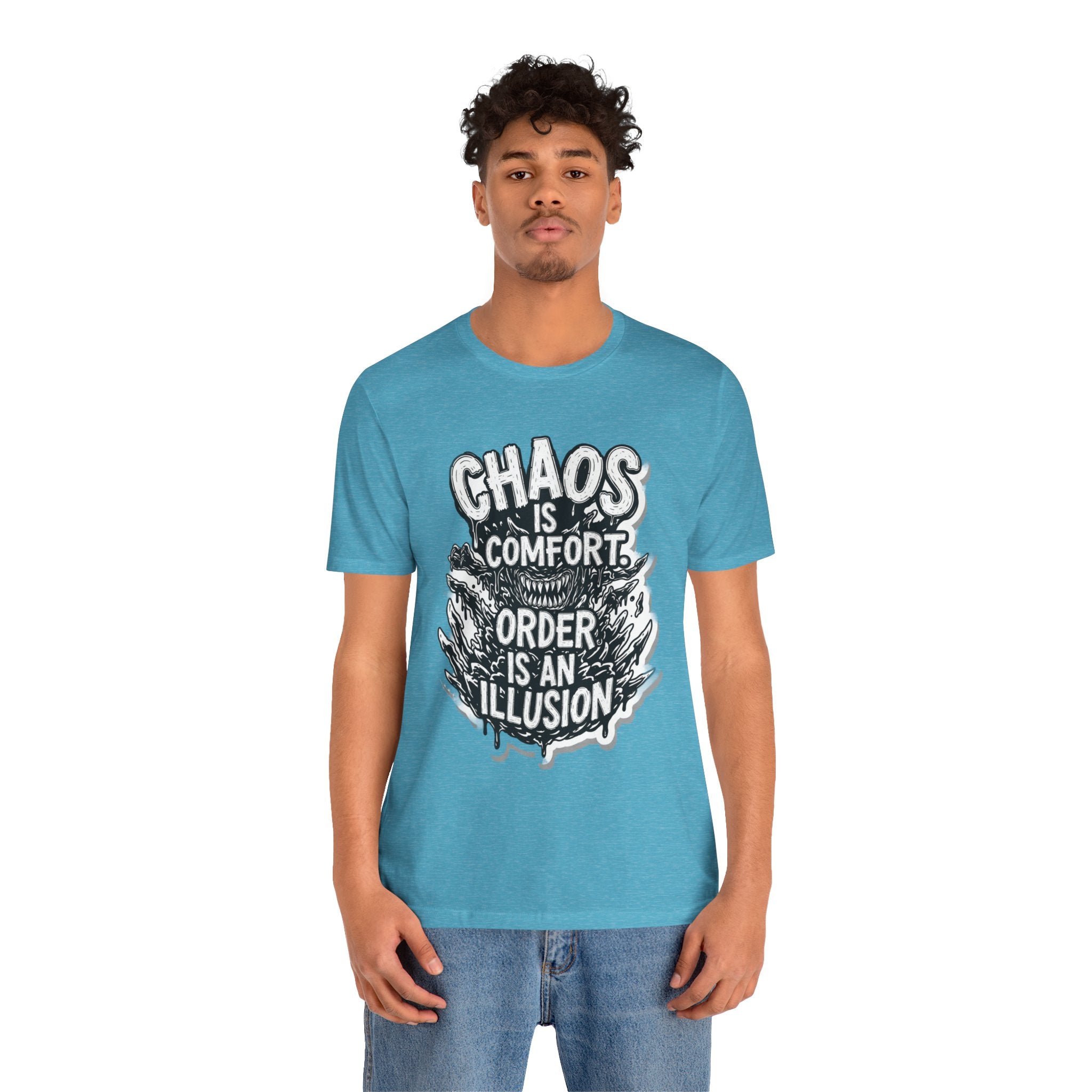 DIY apparel | Chaos Is Comfort Tee — Graphic Quote T-Shirt