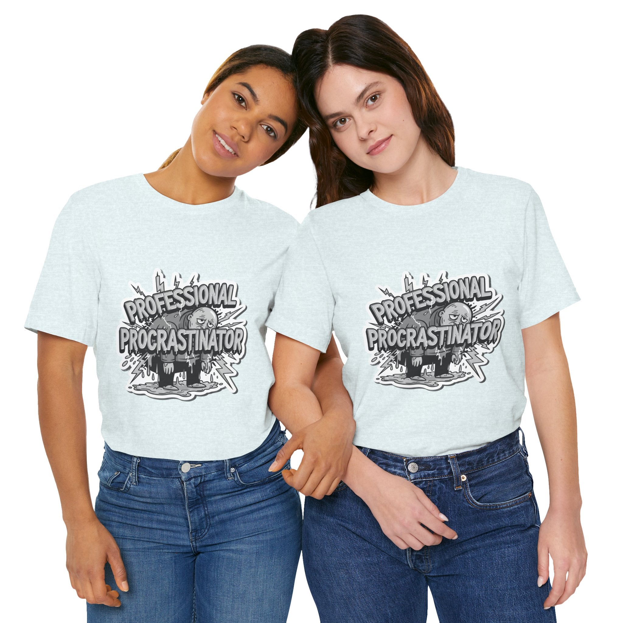 DIY Apparel | Professional Procrastinator T-Shirt — Funny Graphic Tee for Students & Office Workers