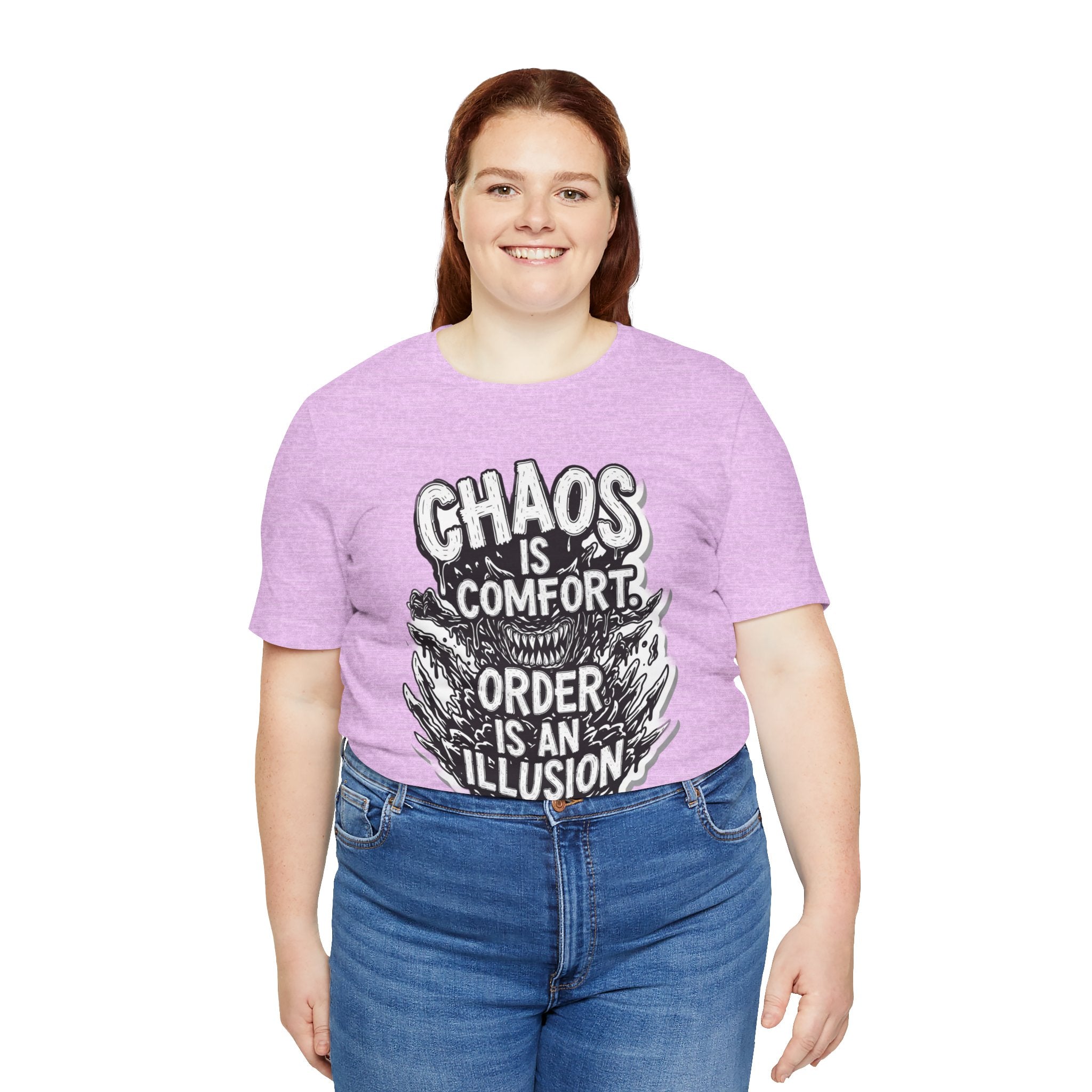 DIY apparel | Chaos Is Comfort Tee — Graphic Quote T-Shirt