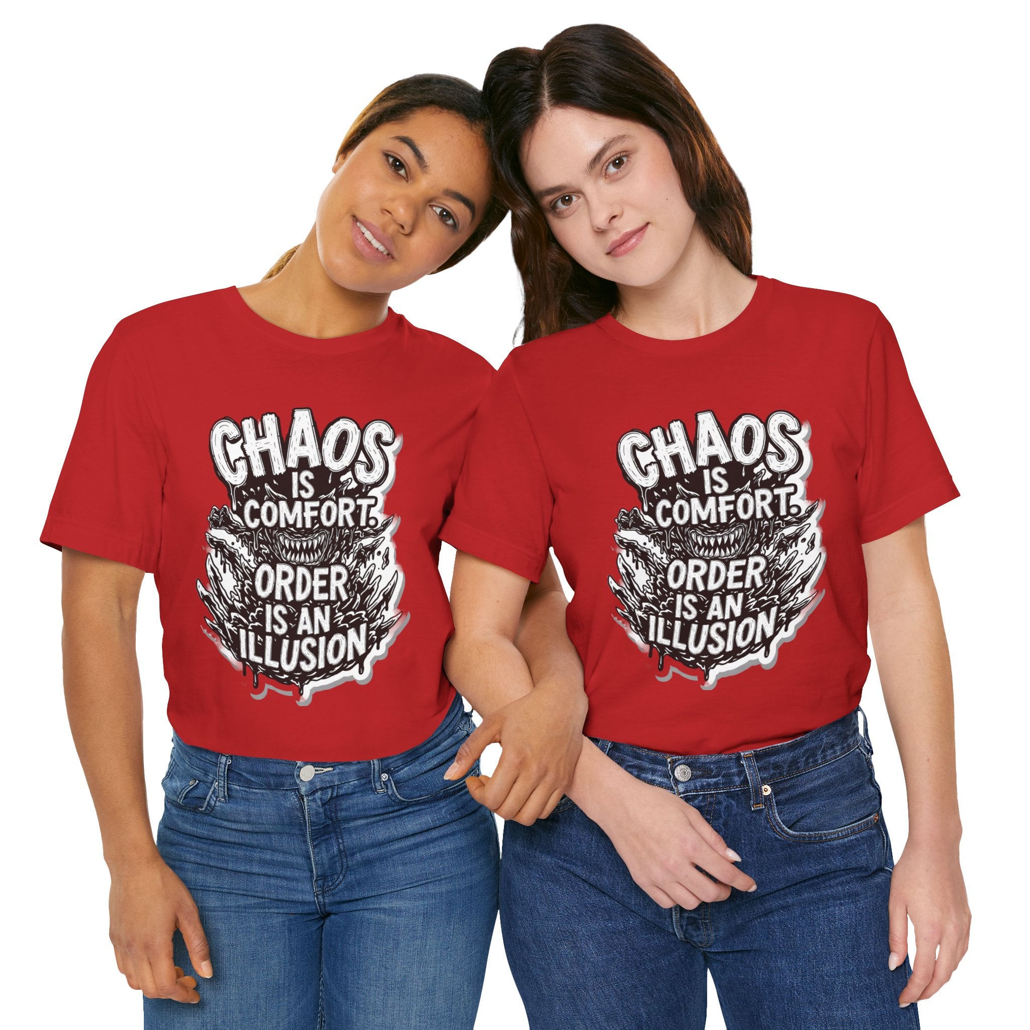 DIY apparel | Chaos Is Comfort Tee — Graphic Quote T-Shirt