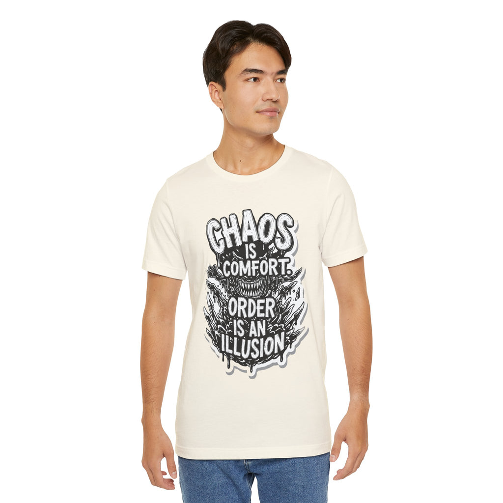 DIY apparel | Chaos Is Comfort Tee — Graphic Quote T-Shirt