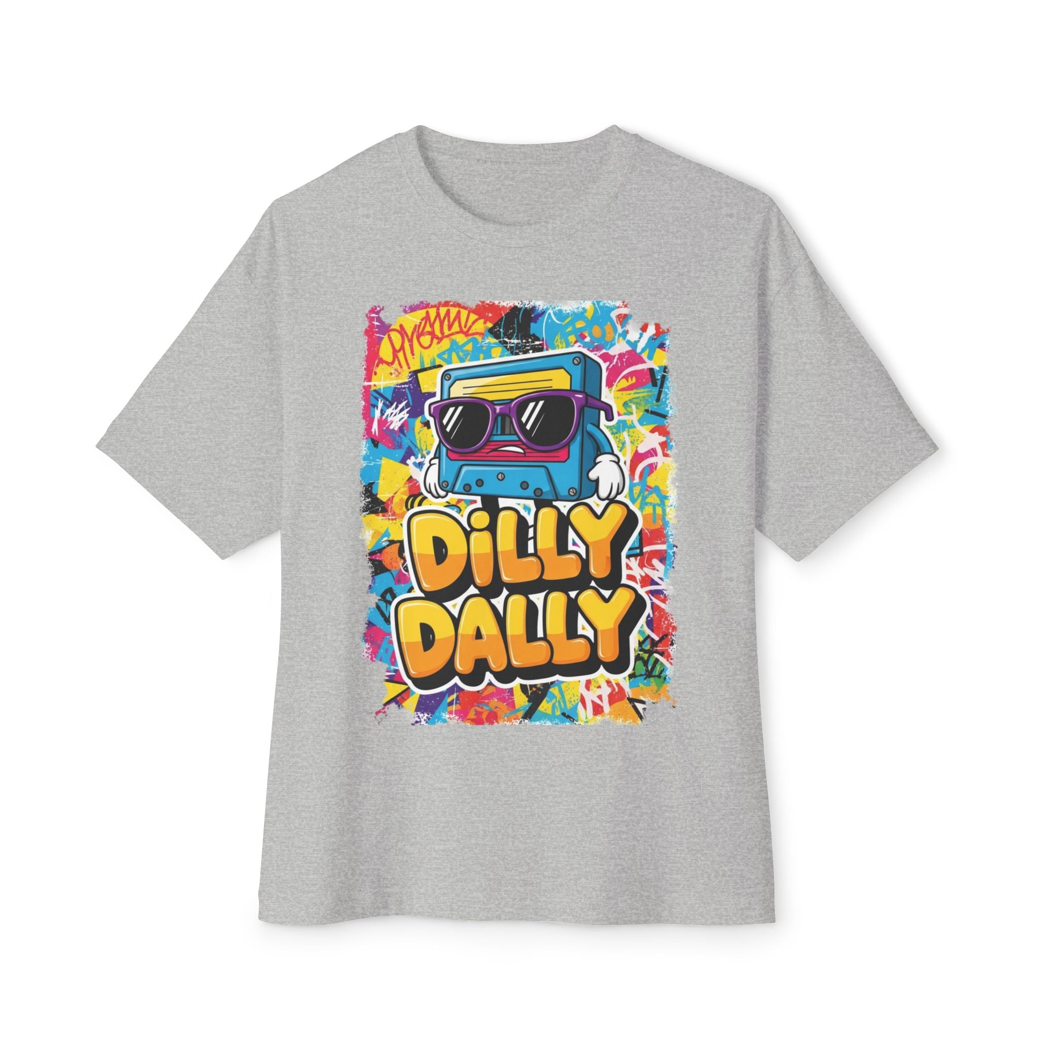 Dilly Dally 90s Skate Tee - Retro Streetwear Style