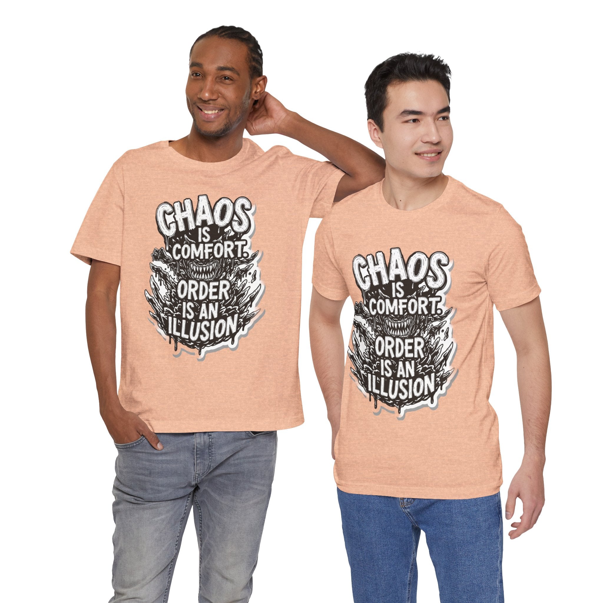 DIY apparel | Chaos Is Comfort Tee — Graphic Quote T-Shirt