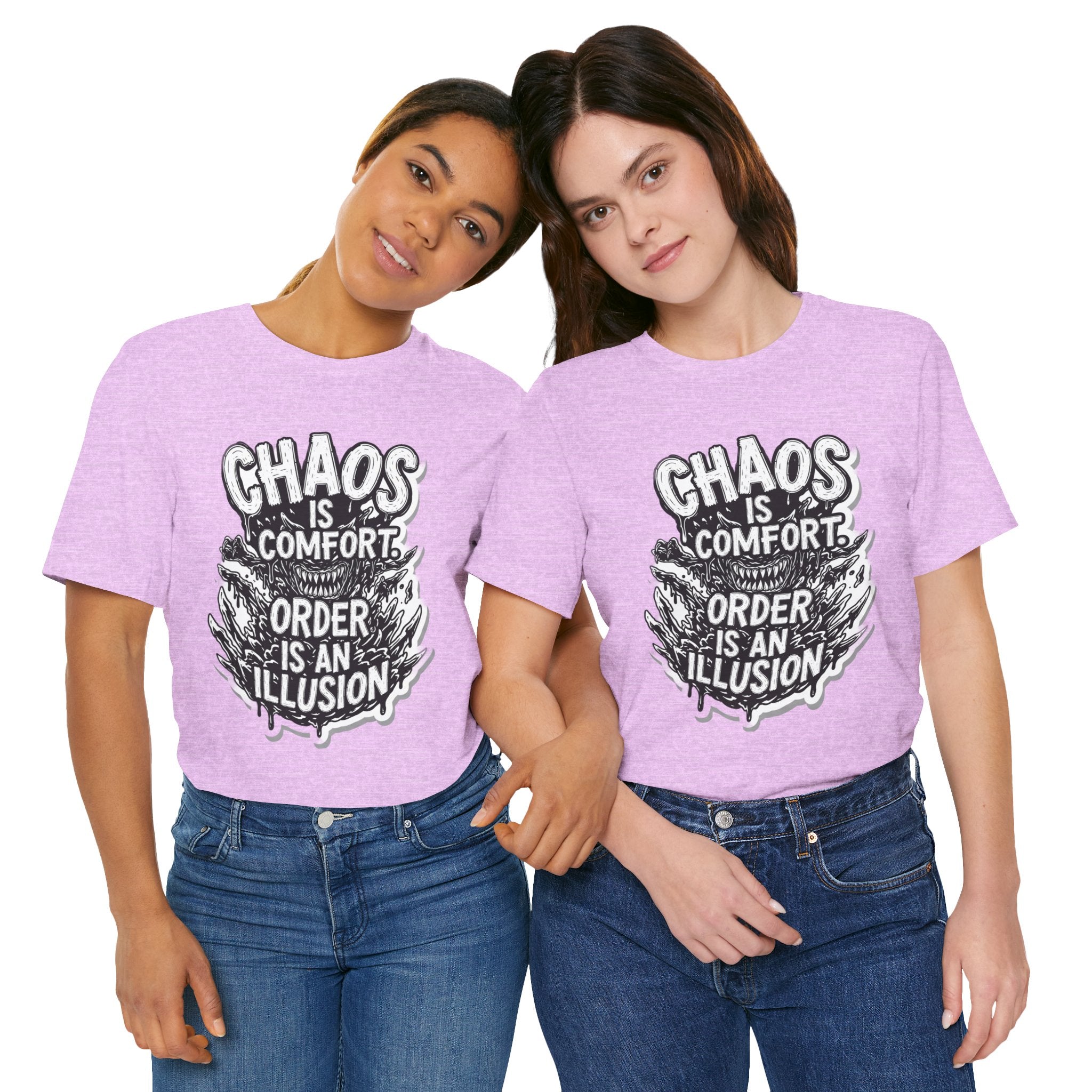 DIY apparel | Chaos Is Comfort Tee — Graphic Quote T-Shirt