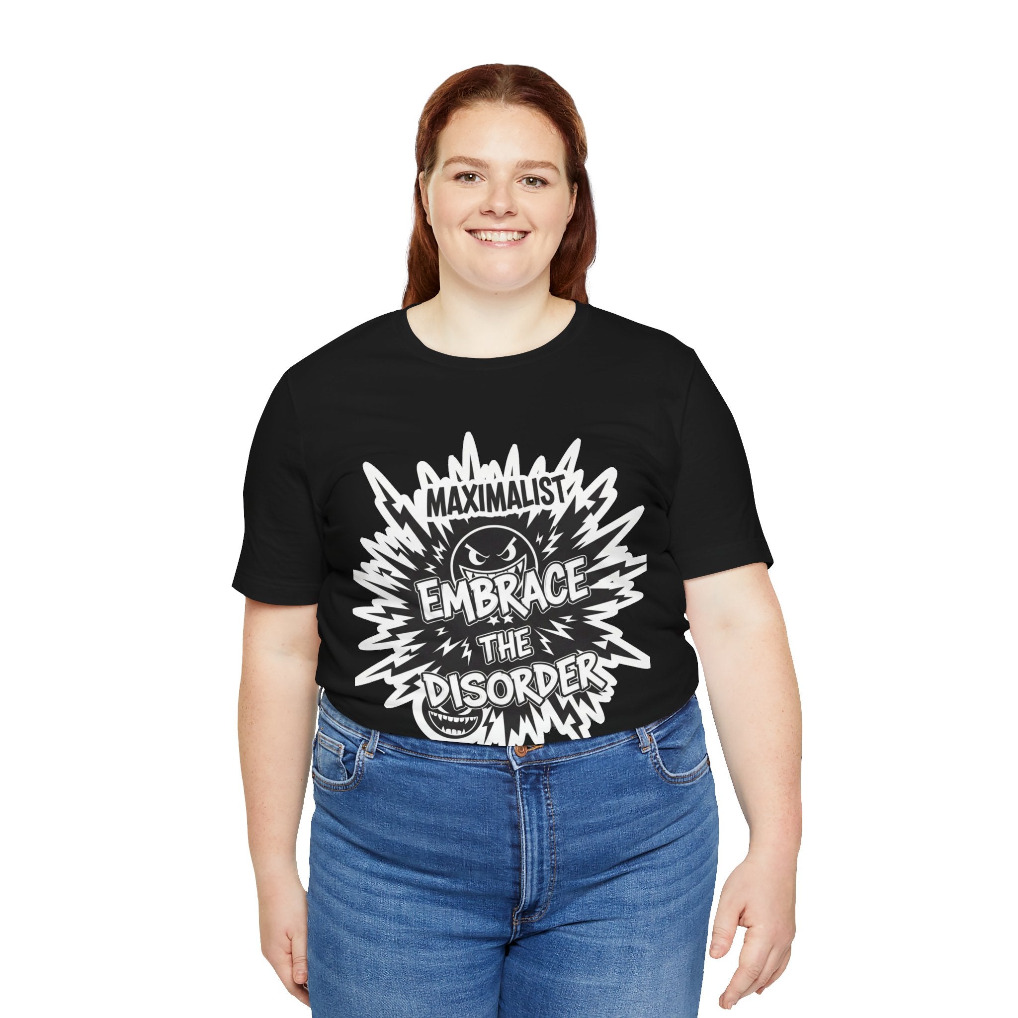 DIY Apparel | Embrace the Disorder T‑Shirt — Bold Maximalist Graphic Tee