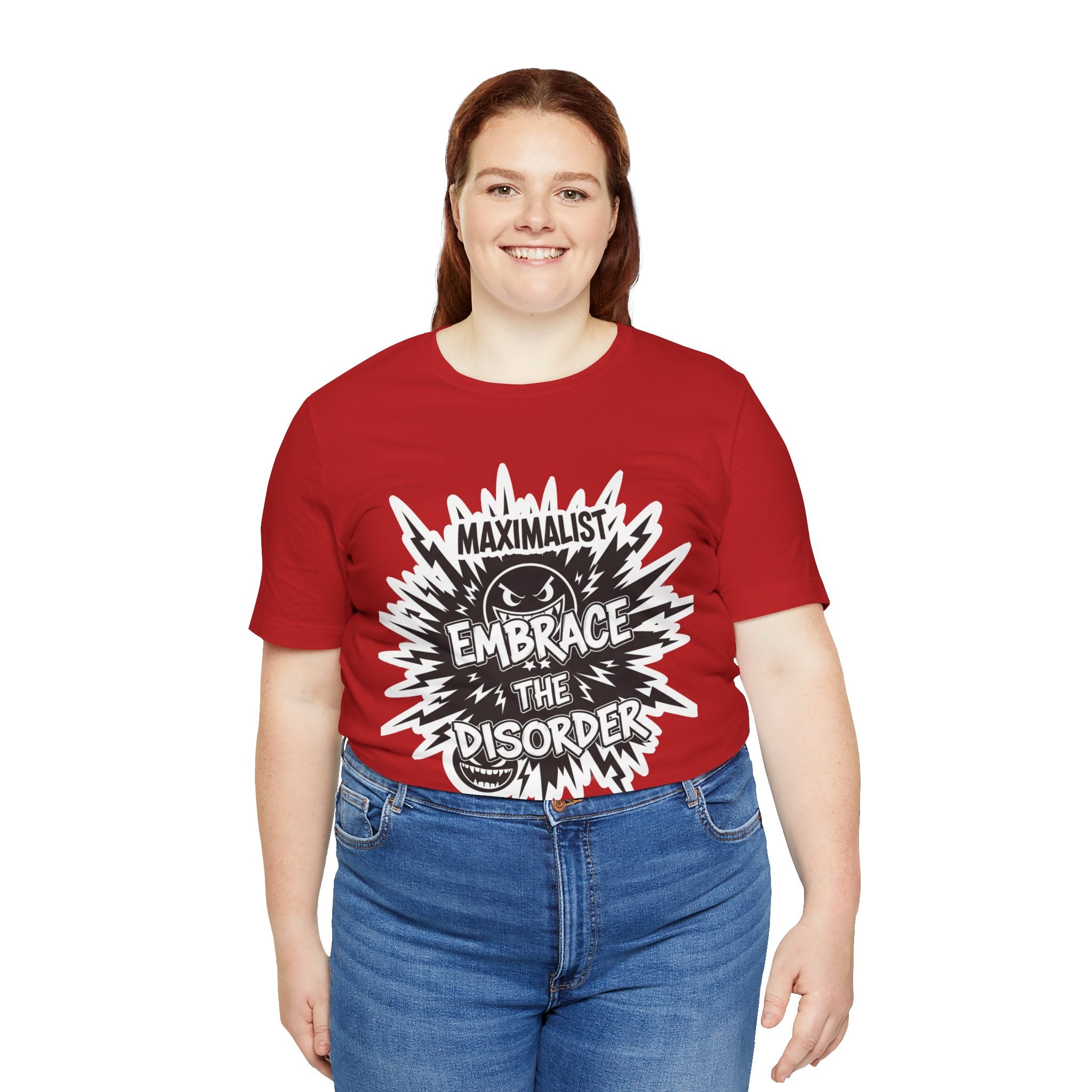 DIY Apparel | Embrace the Disorder T‑Shirt — Bold Maximalist Graphic Tee