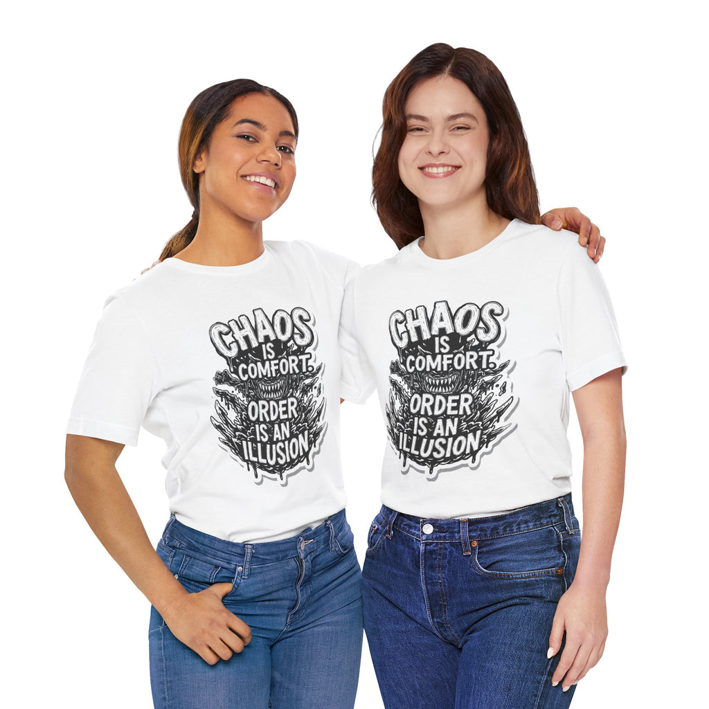DIY apparel | Chaos Is Comfort Tee — Graphic Quote T-Shirt