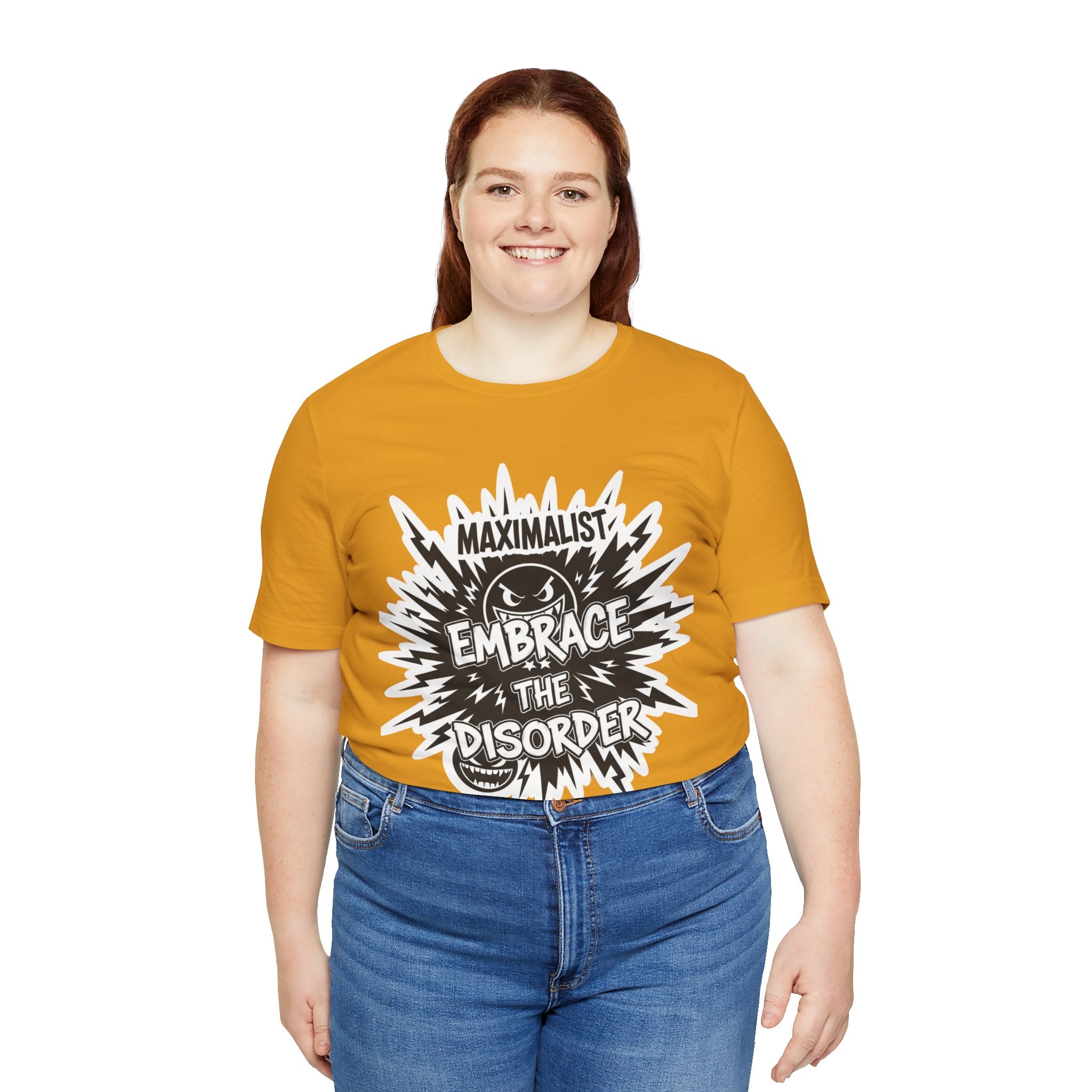 DIY Apparel | Embrace the Disorder T‑Shirt — Bold Maximalist Graphic Tee