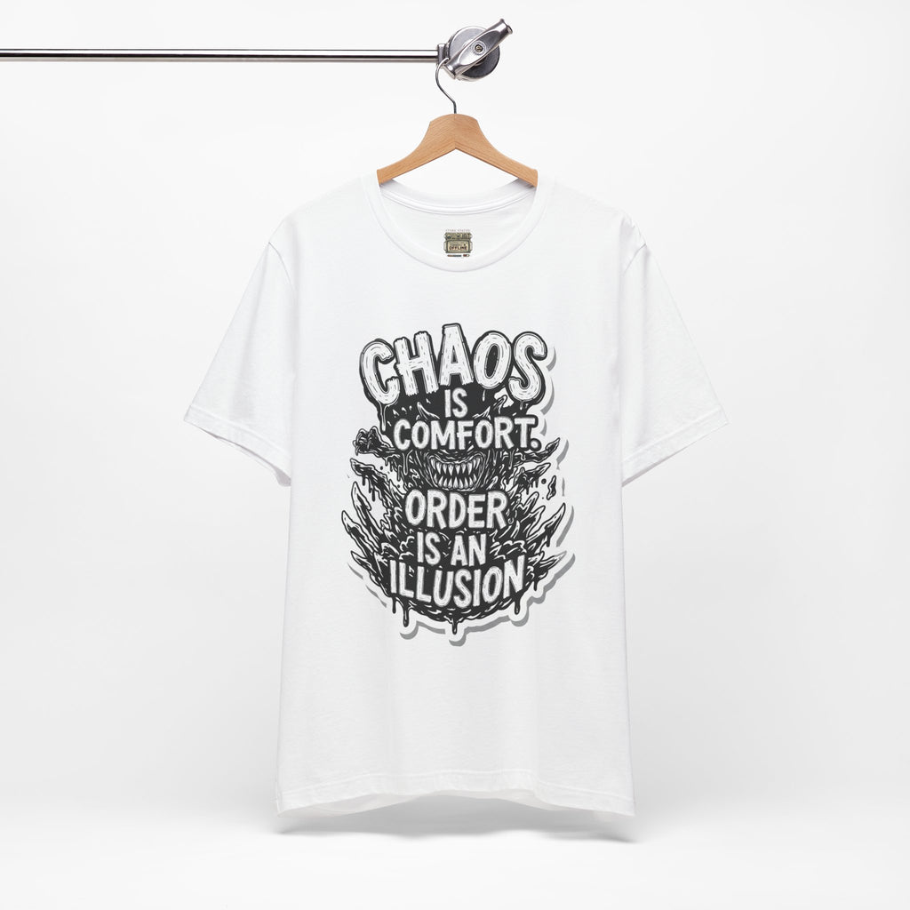 DIY apparel | Chaos Is Comfort Tee — Graphic Quote T-Shirt