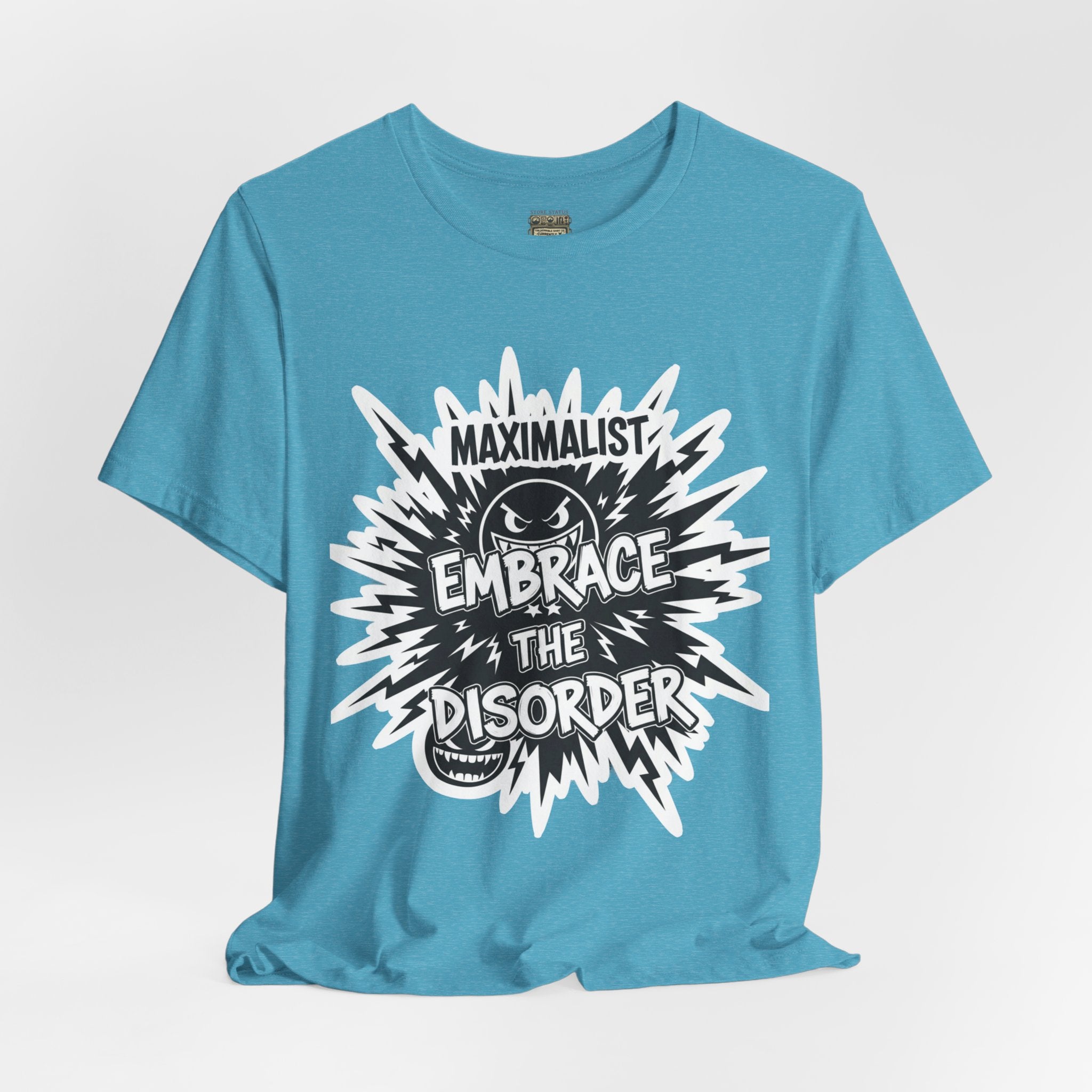 DIY Apparel | Embrace the Disorder T‑Shirt — Bold Maximalist Graphic Tee