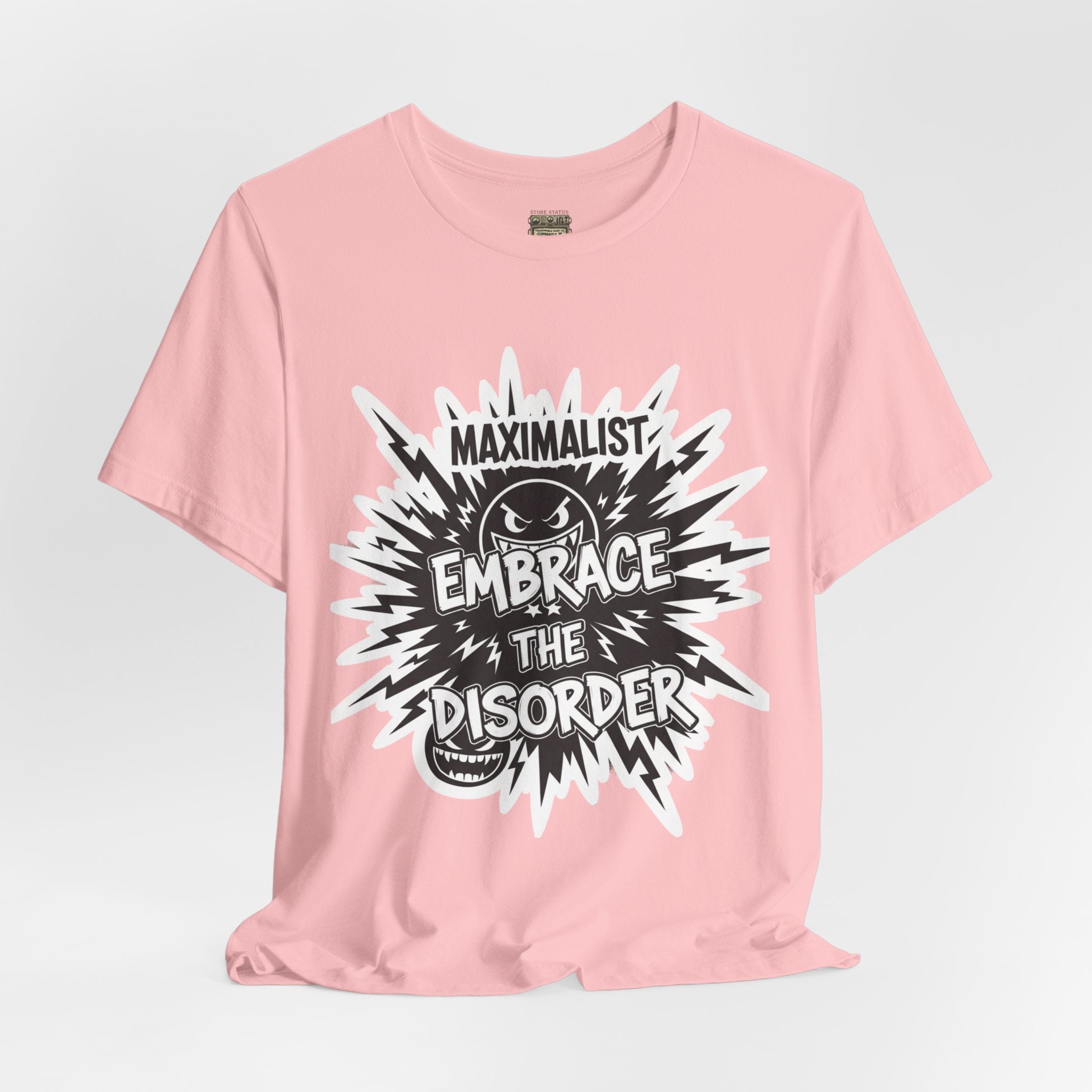 DIY Apparel | Embrace the Disorder T‑Shirt — Bold Maximalist Graphic Tee