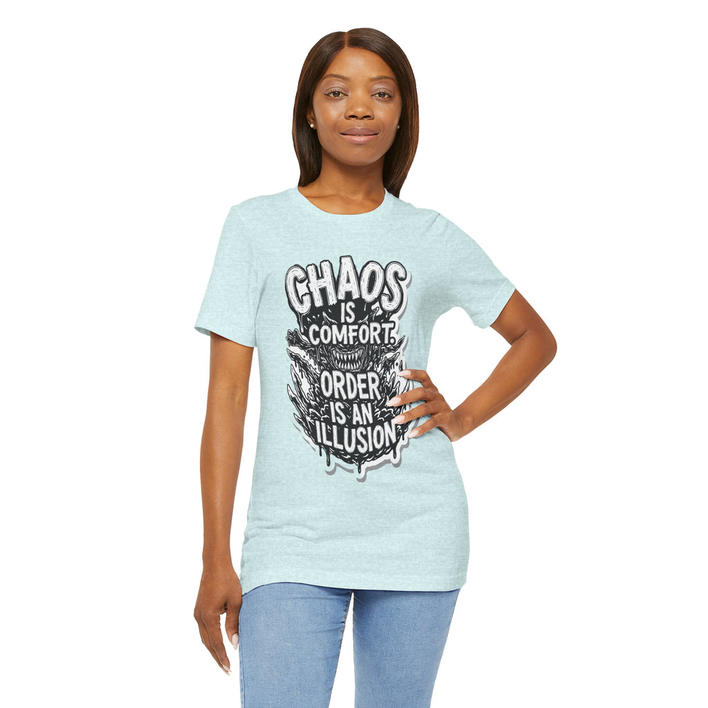 DIY apparel | Chaos Is Comfort Tee — Graphic Quote T-Shirt