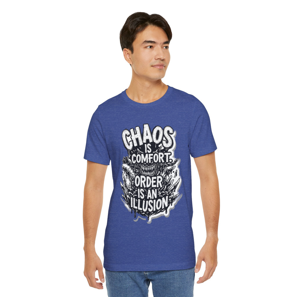 DIY apparel | Chaos Is Comfort Tee — Graphic Quote T-Shirt