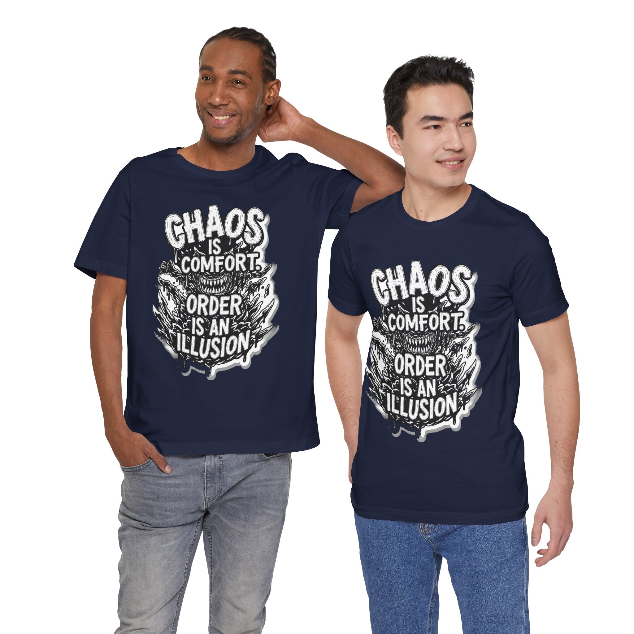 DIY apparel | Chaos Is Comfort Tee — Graphic Quote T-Shirt