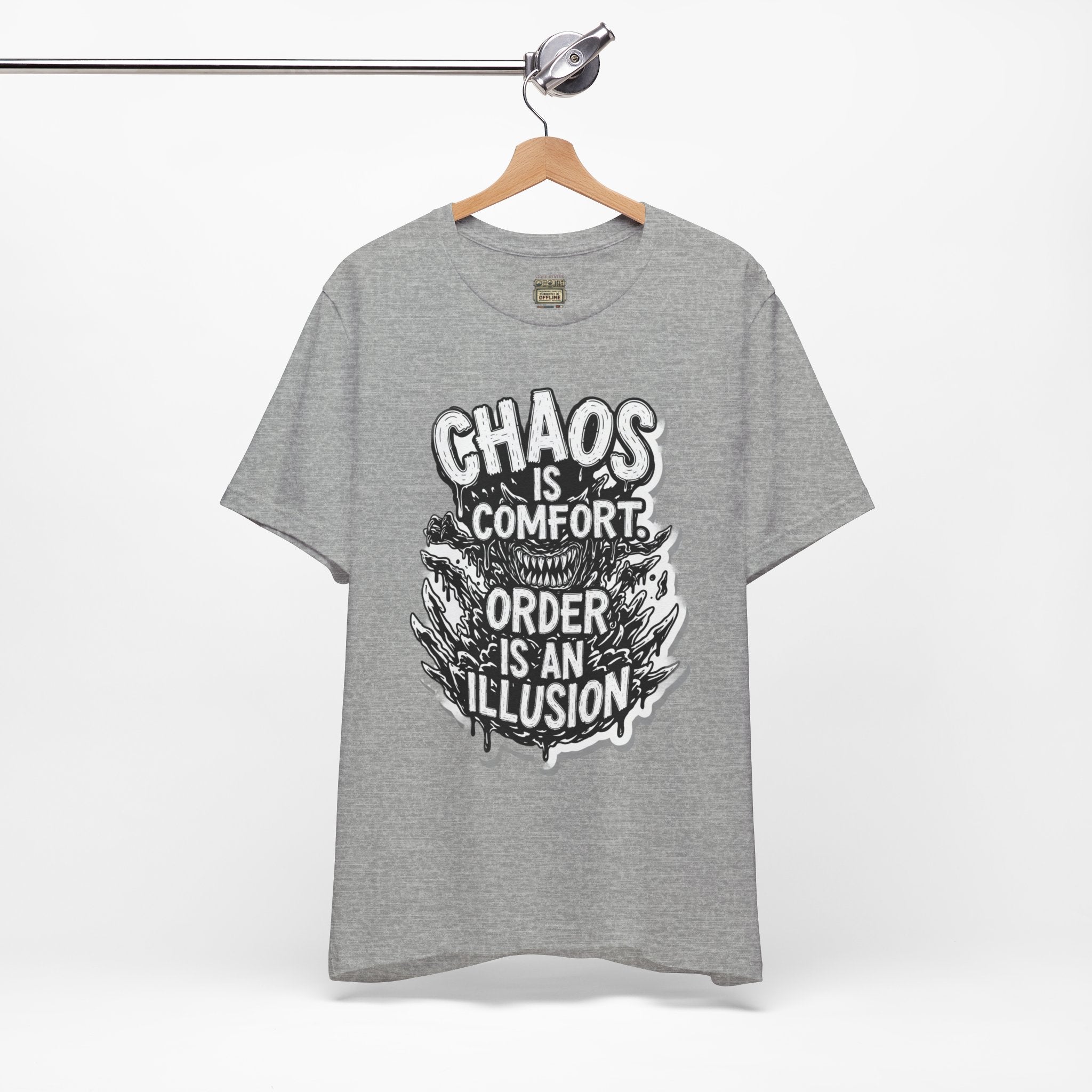 DIY apparel | Chaos Is Comfort Tee — Graphic Quote T-Shirt