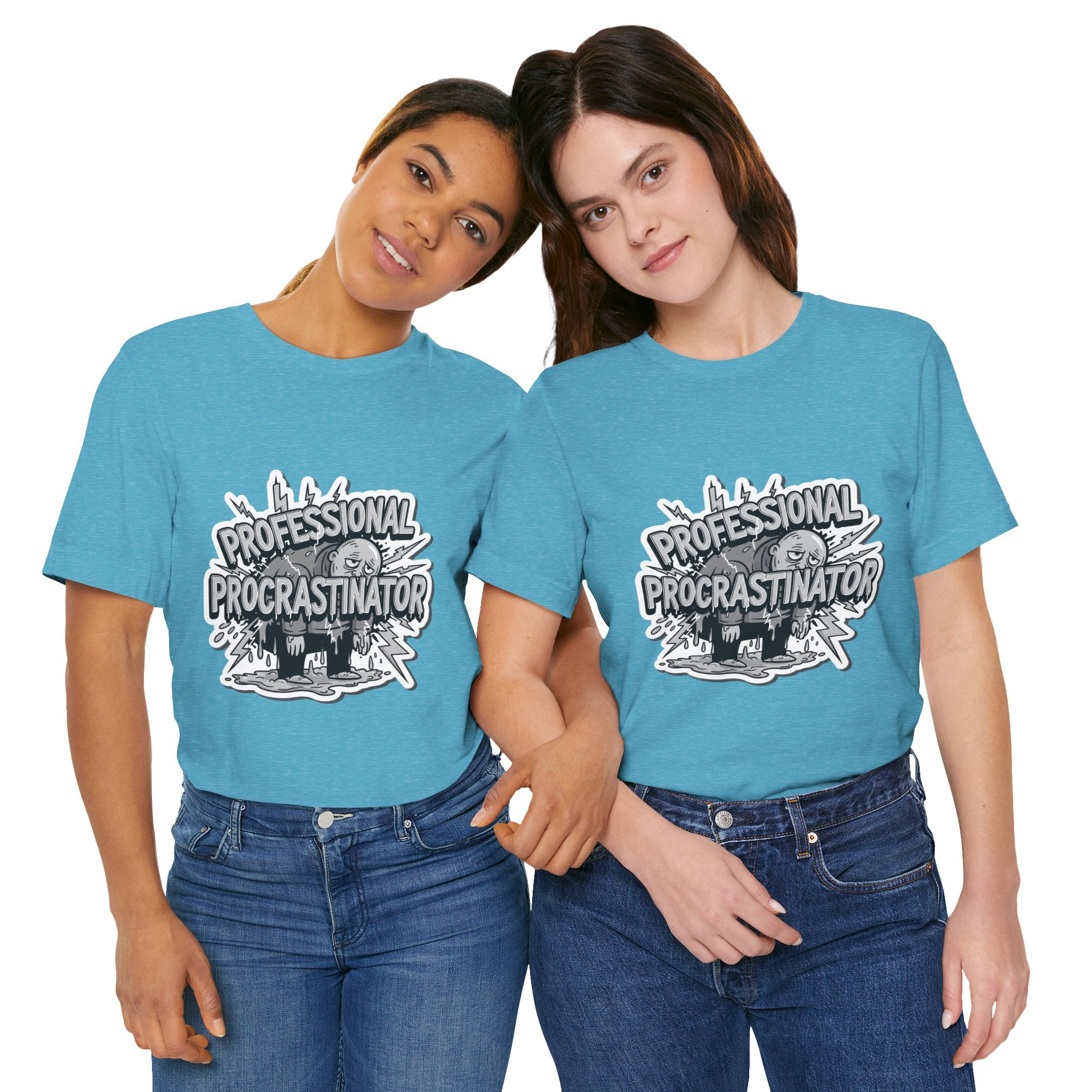 DIY Apparel | Professional Procrastinator T-Shirt — Funny Graphic Tee for Students & Office Workers