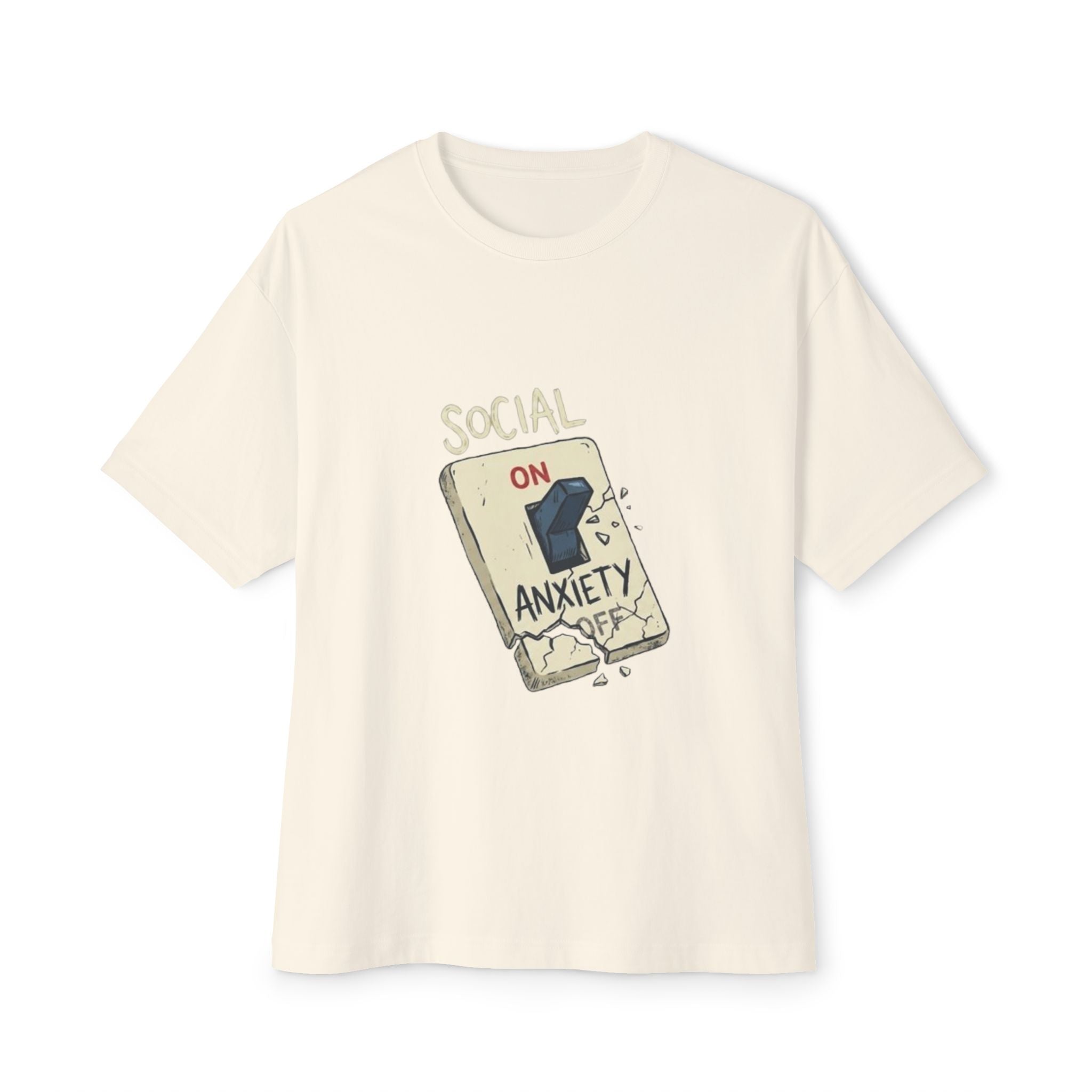 Anxiety Off Switch T-Shirt | Mental Health Tee