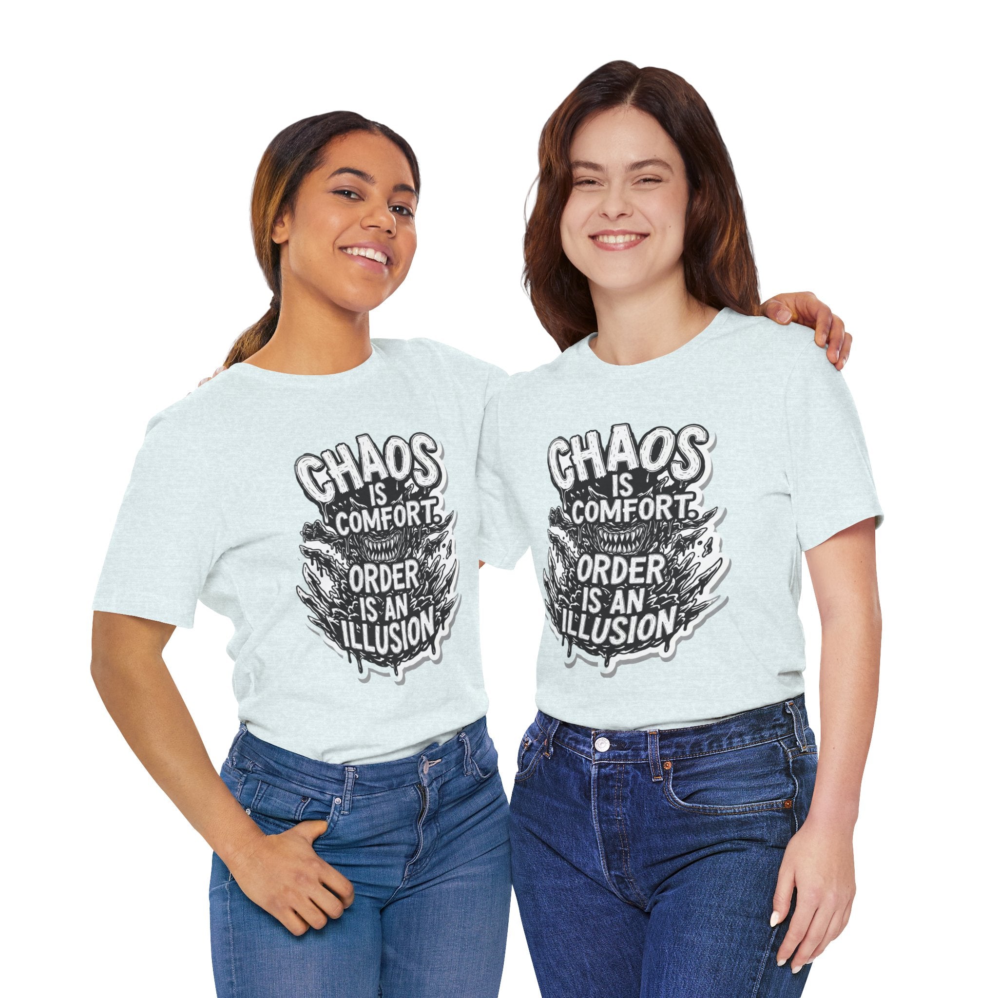 DIY apparel | Chaos Is Comfort Tee — Graphic Quote T-Shirt