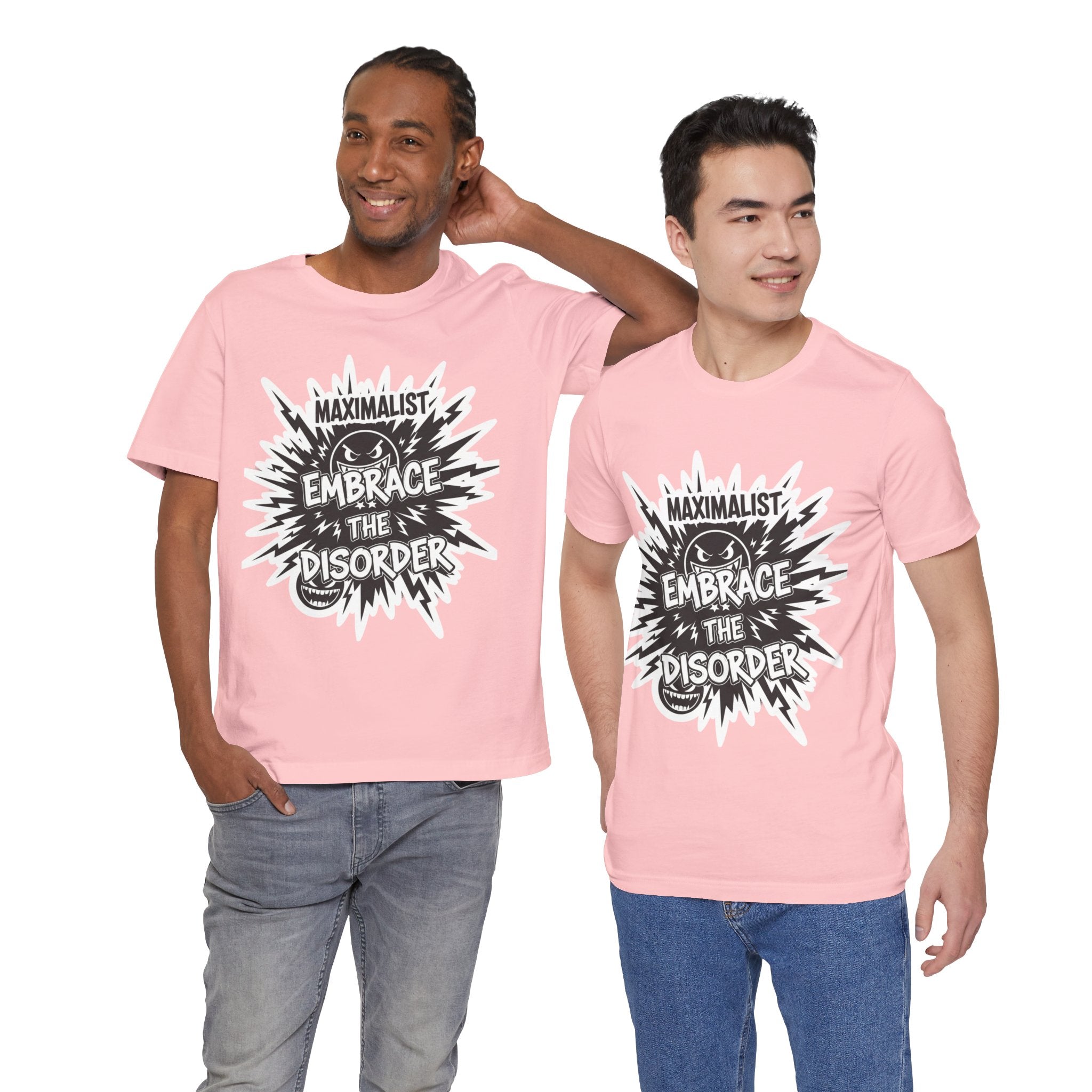 DIY Apparel | Embrace the Disorder T‑Shirt — Bold Maximalist Graphic Tee