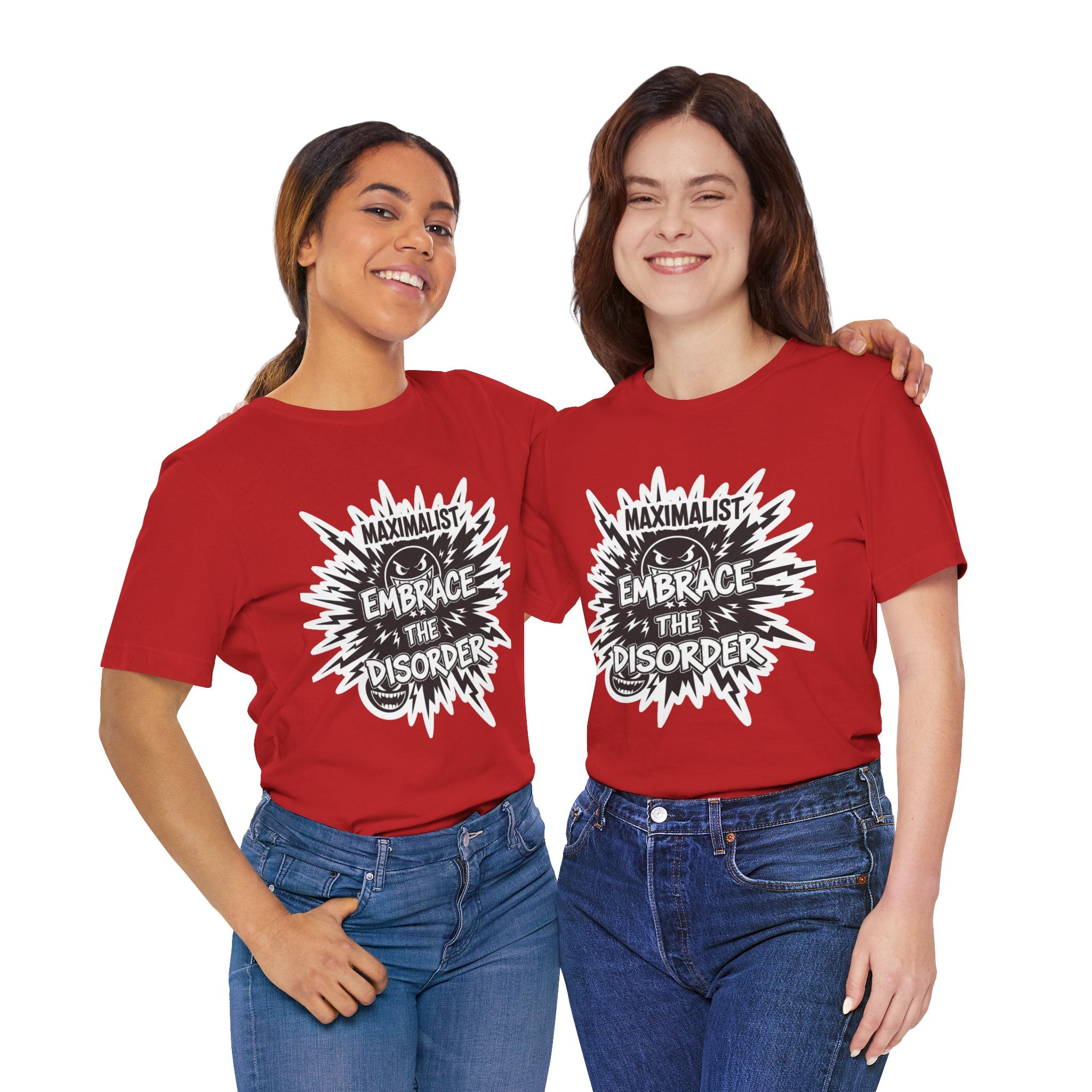 DIY Apparel | Embrace the Disorder T‑Shirt — Bold Maximalist Graphic Tee