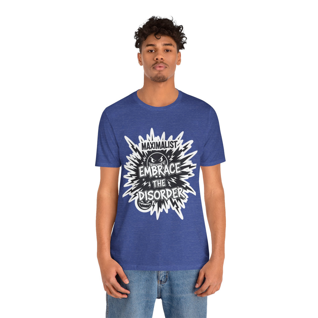 DIY Apparel | Embrace the Disorder T‑Shirt — Bold Maximalist Graphic Tee