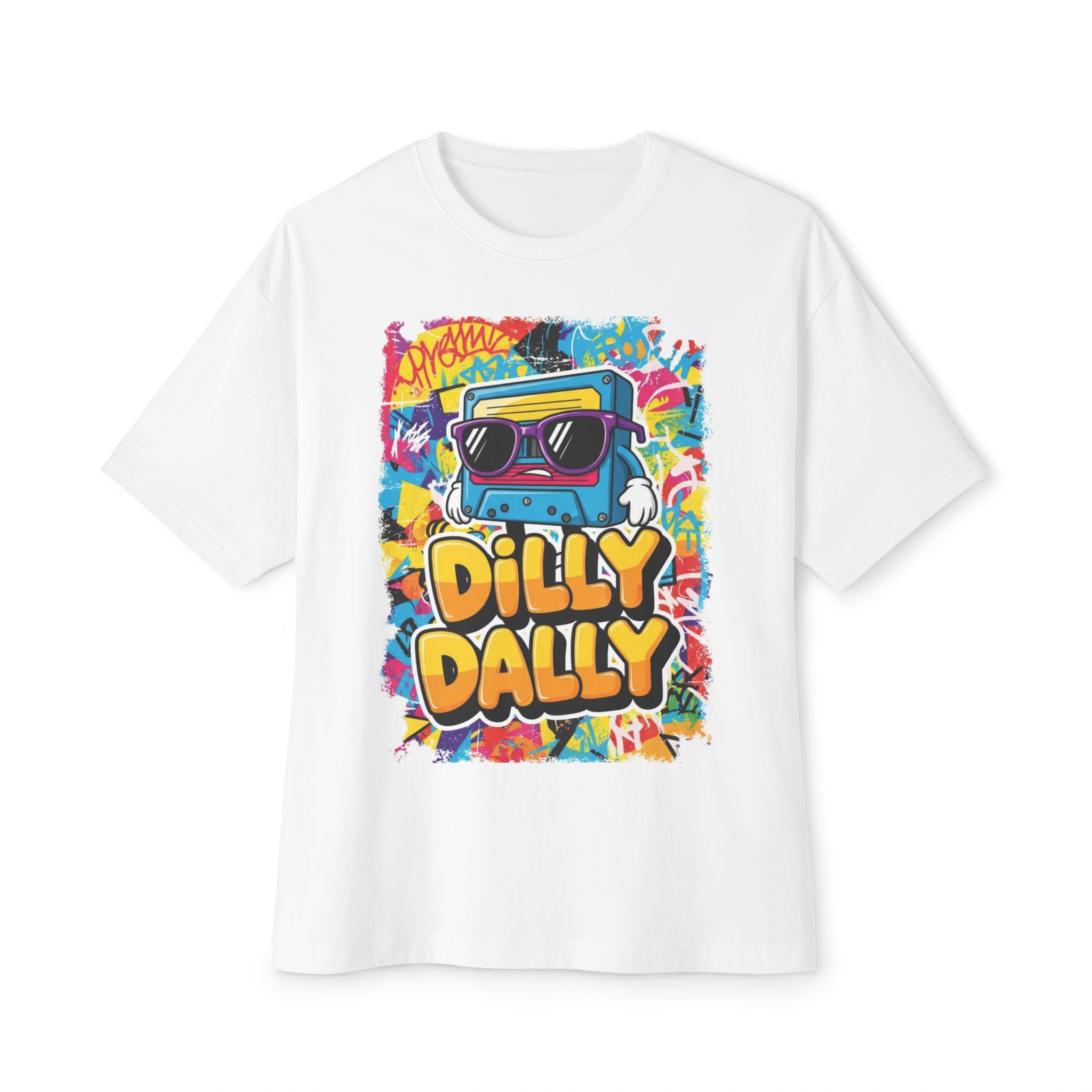 Dilly Dally 90s Skate Tee - Retro Streetwear Style