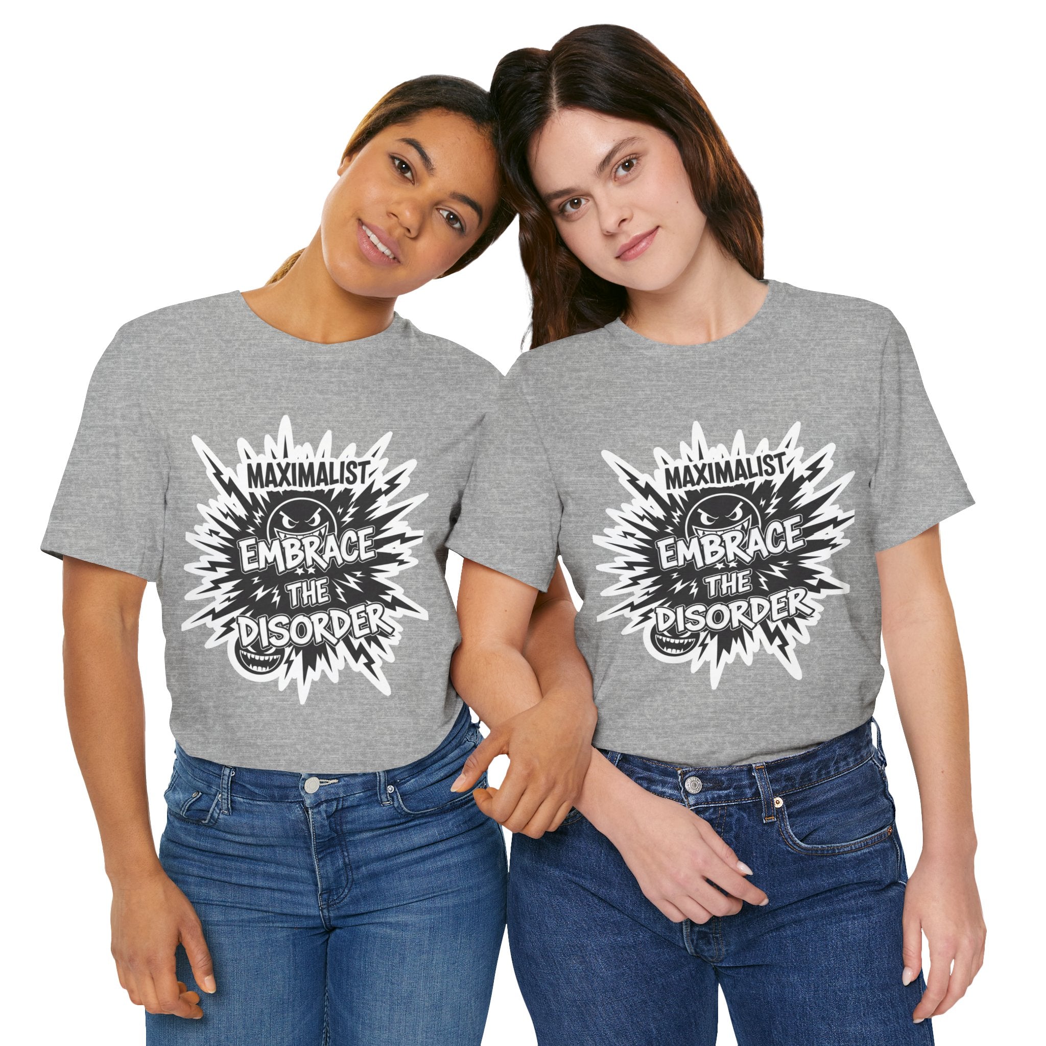 DIY Apparel | Embrace the Disorder T‑Shirt — Bold Maximalist Graphic Tee